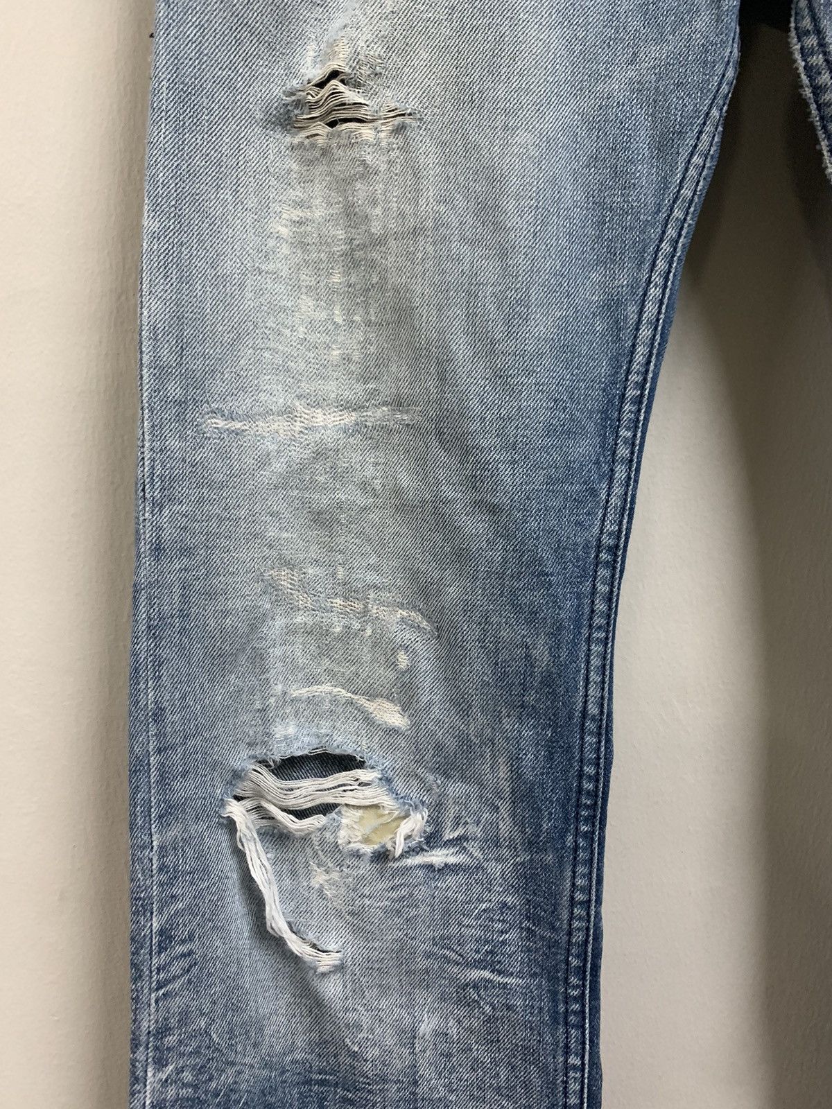 Diesel Made in Italy Punk Distressed Diesel Safado Jeans Size US 34 / EU 50 - 8 Thumbnail
