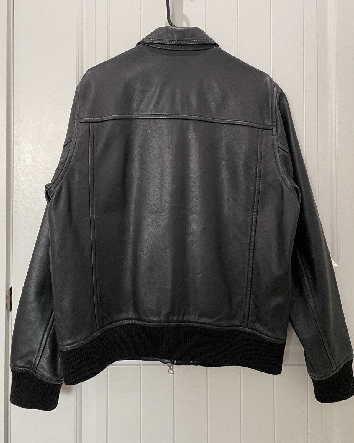 Everlane Leather Bomber Jacket Grailed