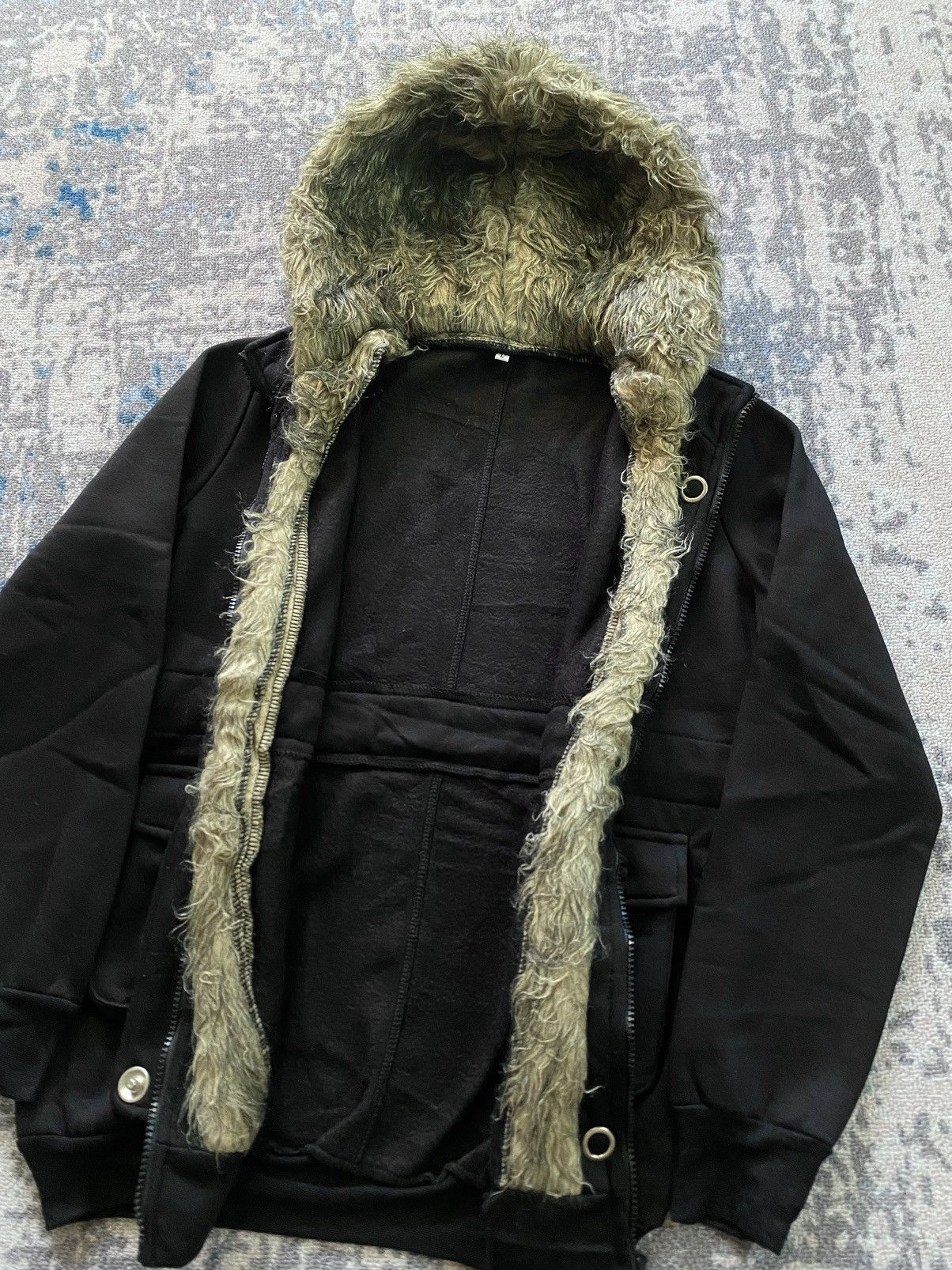 If Six Was Nine Japanes GU fur Hoodie Ifsix lgb style Size US L / EU 52-54 / 3 - 3 Thumbnail