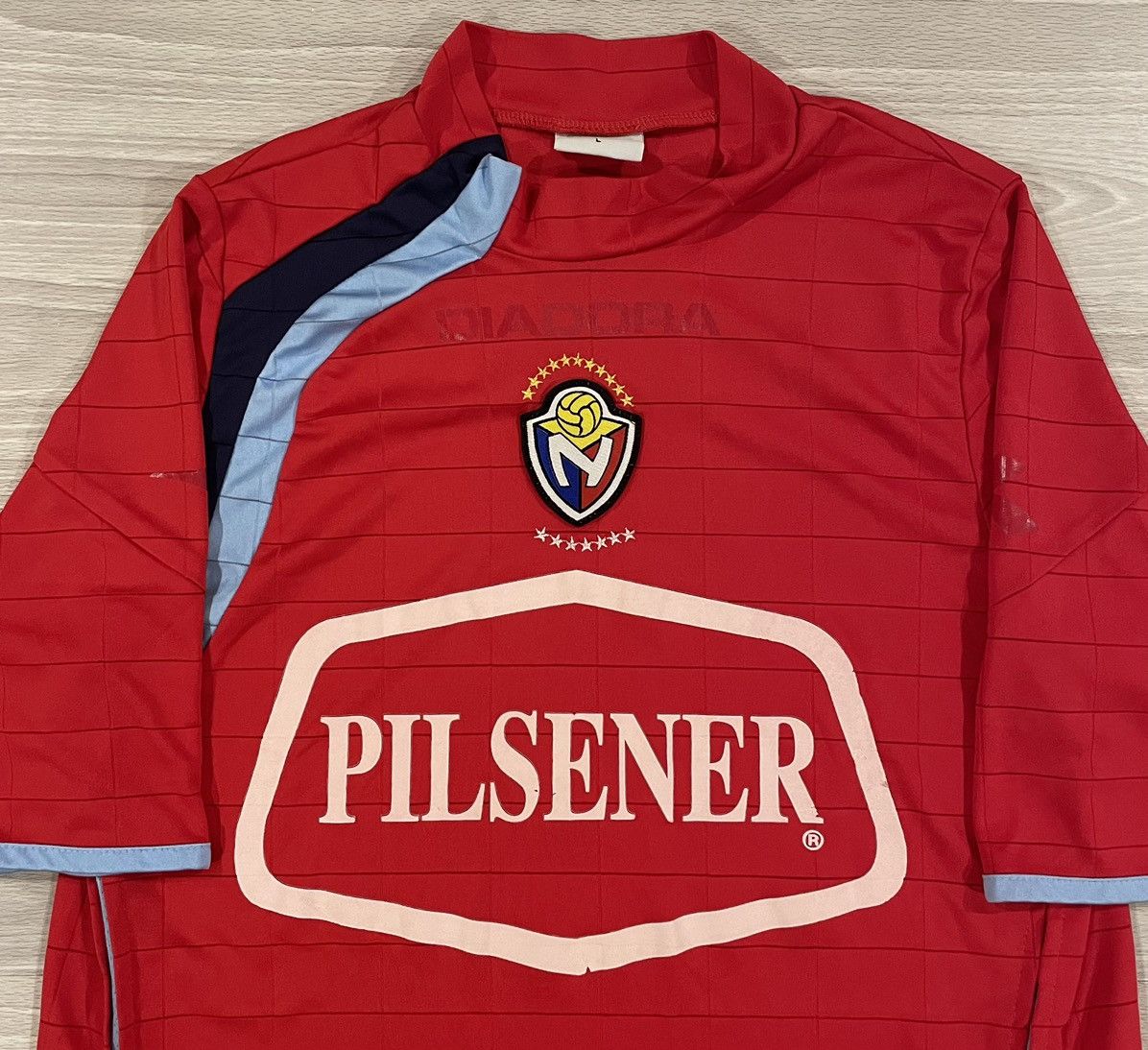 Diadora Diadora El Nacional de Quito Soccer Jersey Men's Size Large Size US L / EU 52-54 / 3 - 3 Thumbnail
