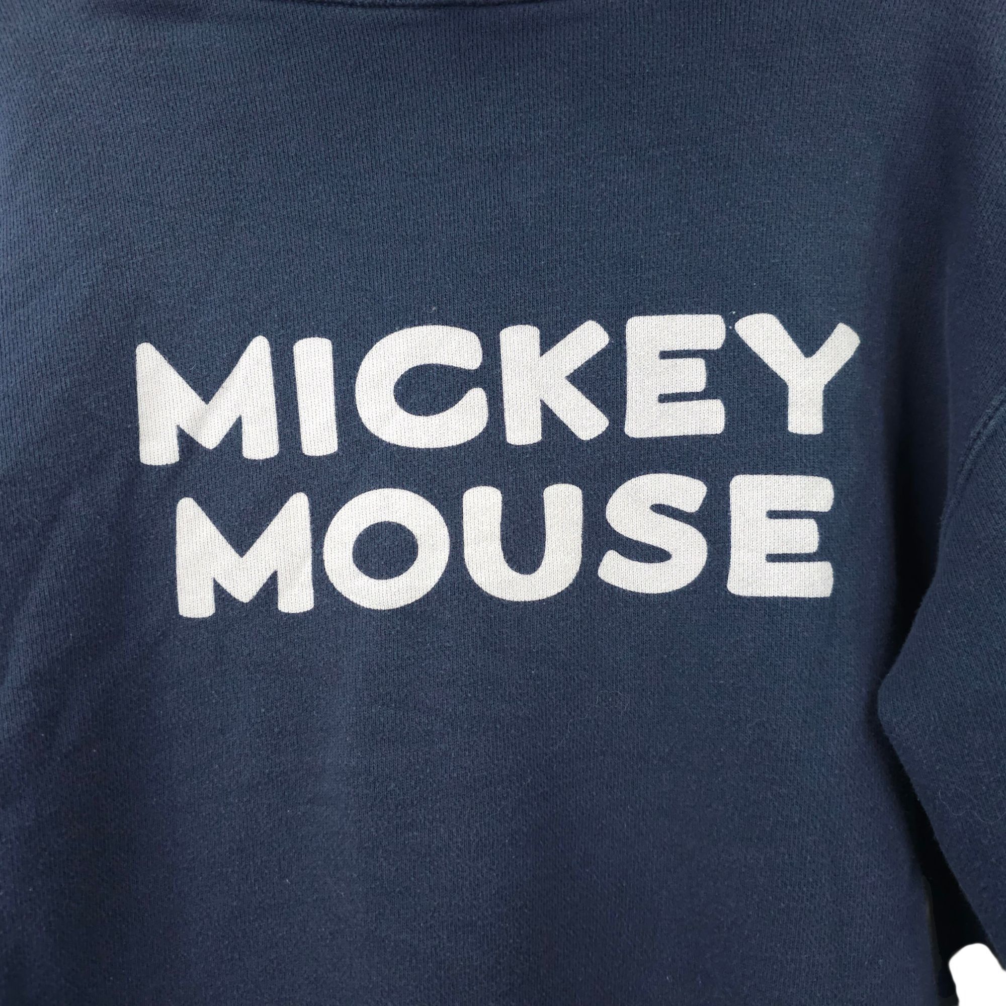 Disney Disney x Uniqlo Mickey Mouse Pullover Fleece Hoodie S Retro Size S / US 4 / IT 40 - 13 Thumbnail