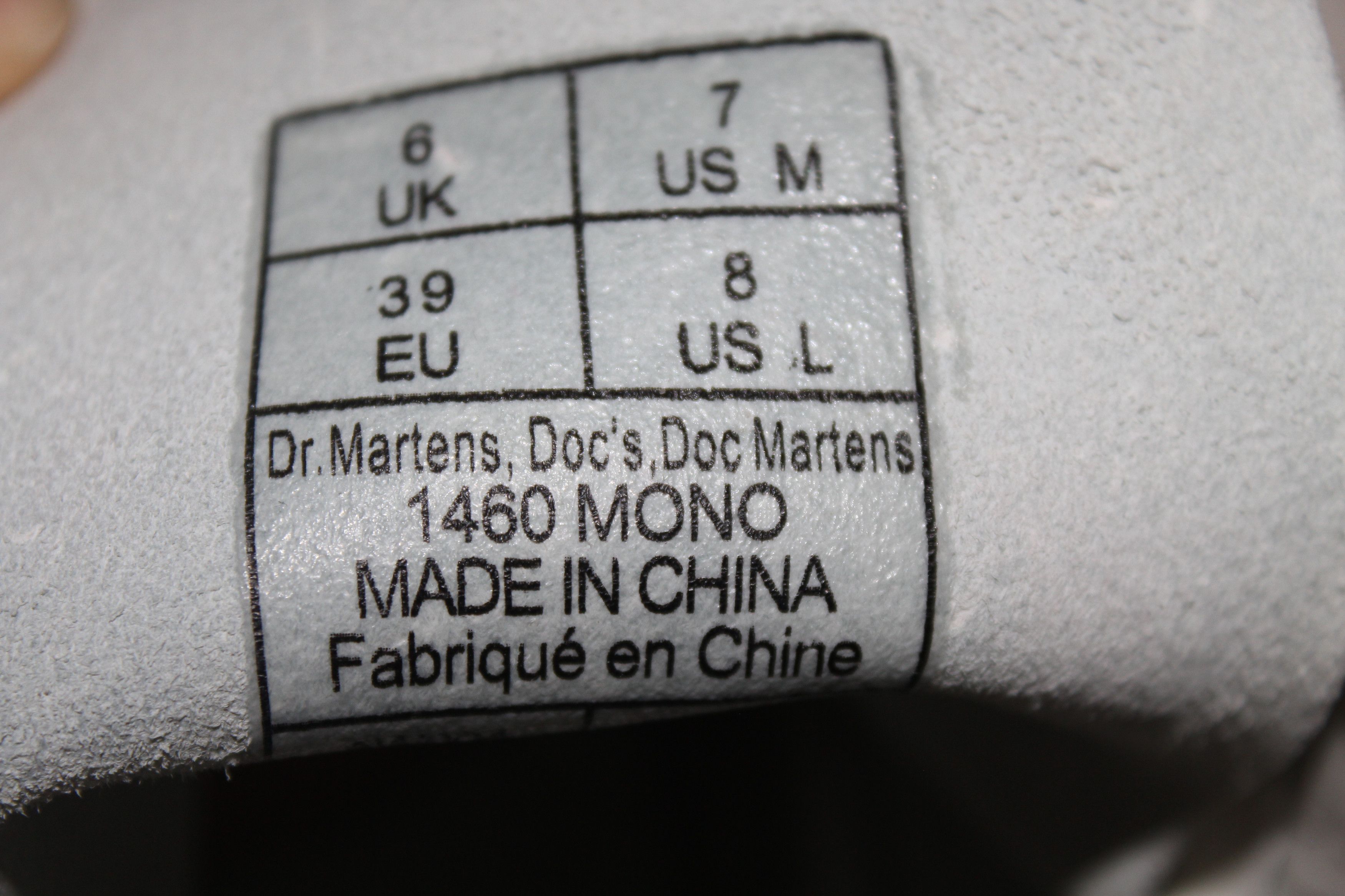 Dr. Martens Doc Dr. Martens 14357 White Leather Combat Boots Size 7M 8W Size US 8 / IT 38 - 5 Thumbnail