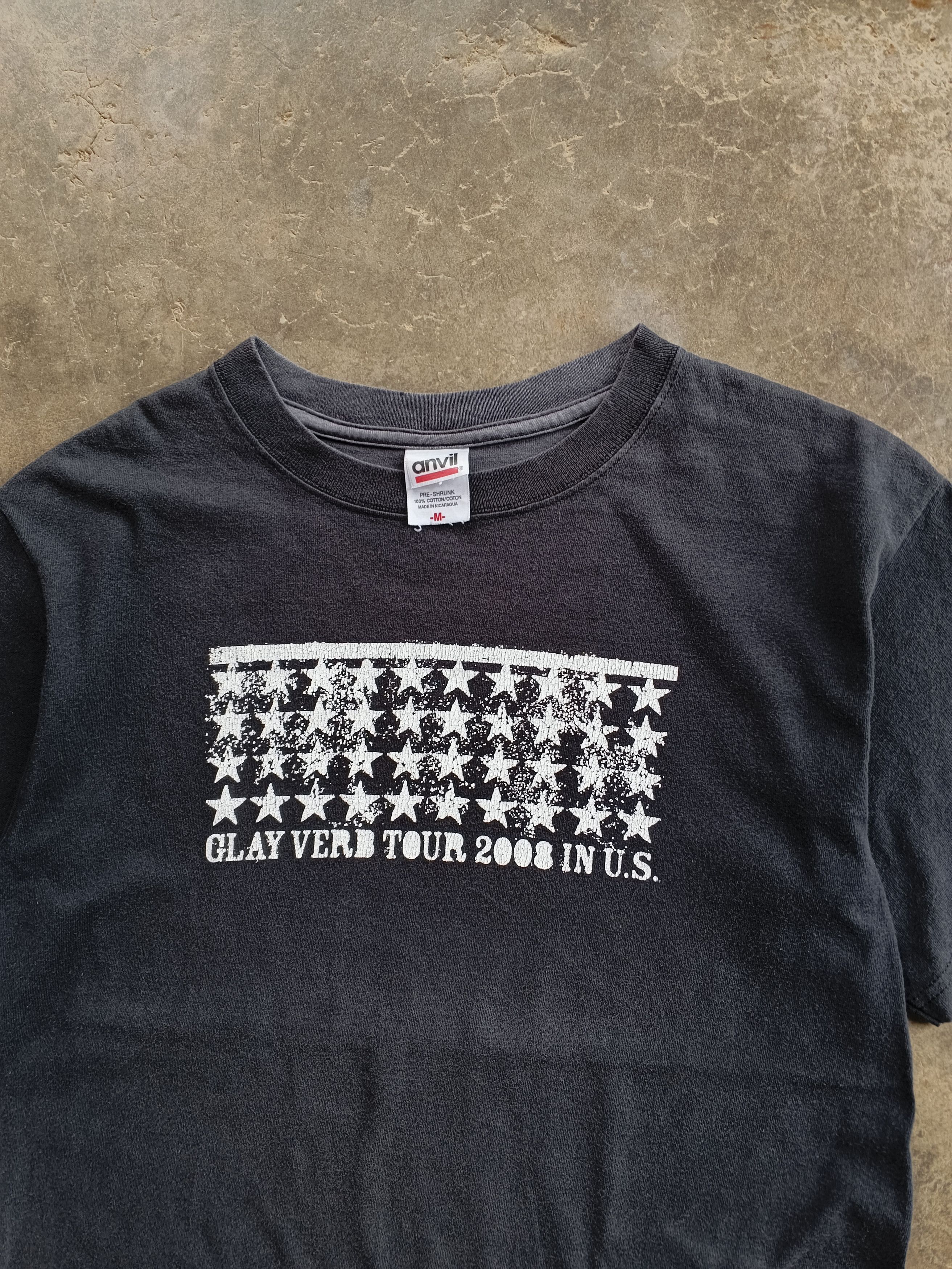 Band Tees Vintage 2008 Glay USA world tour Size US M / EU 48-50 / 2 - 2 Thumbnail