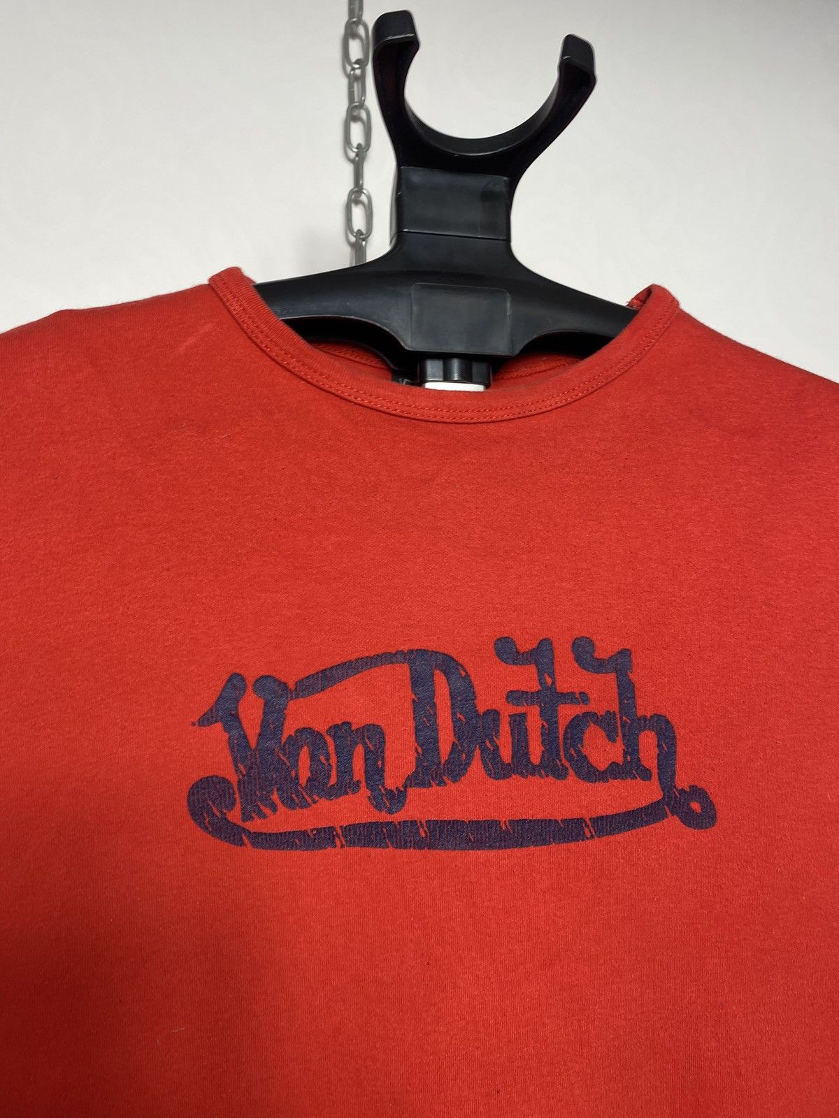 Vintage × Von Dutch Vintage Von Dutch Big Logo T-shirt Hype Y2k Size US L / EU 52-54 / 3 - 4 Thumbnail