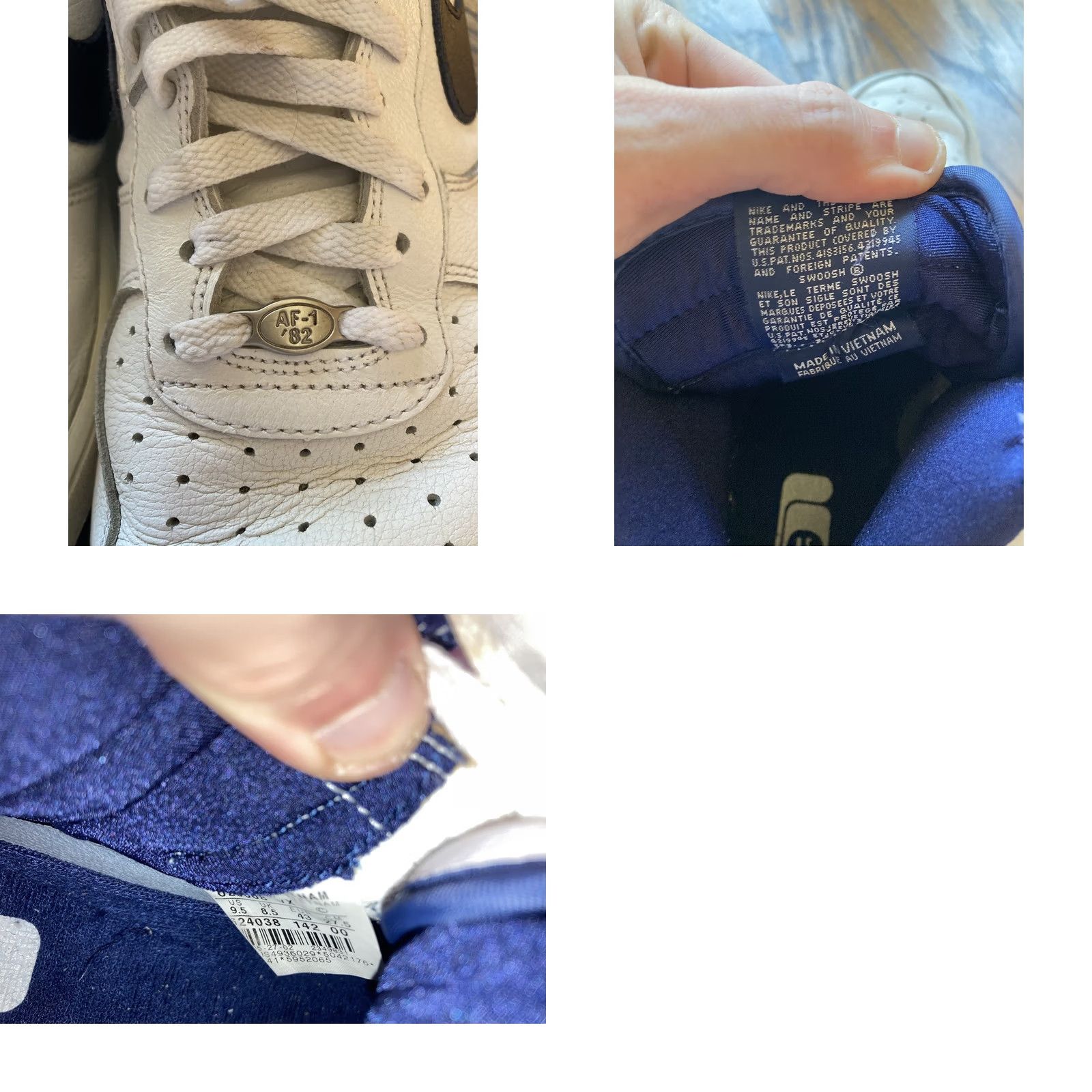 Nike VINTAGE Nike Air Force 1 High Mens Size 9.5 White 20th Anniversary 624038-142 Sneakers Size US 10 / EU 43 - 8 Thumbnail