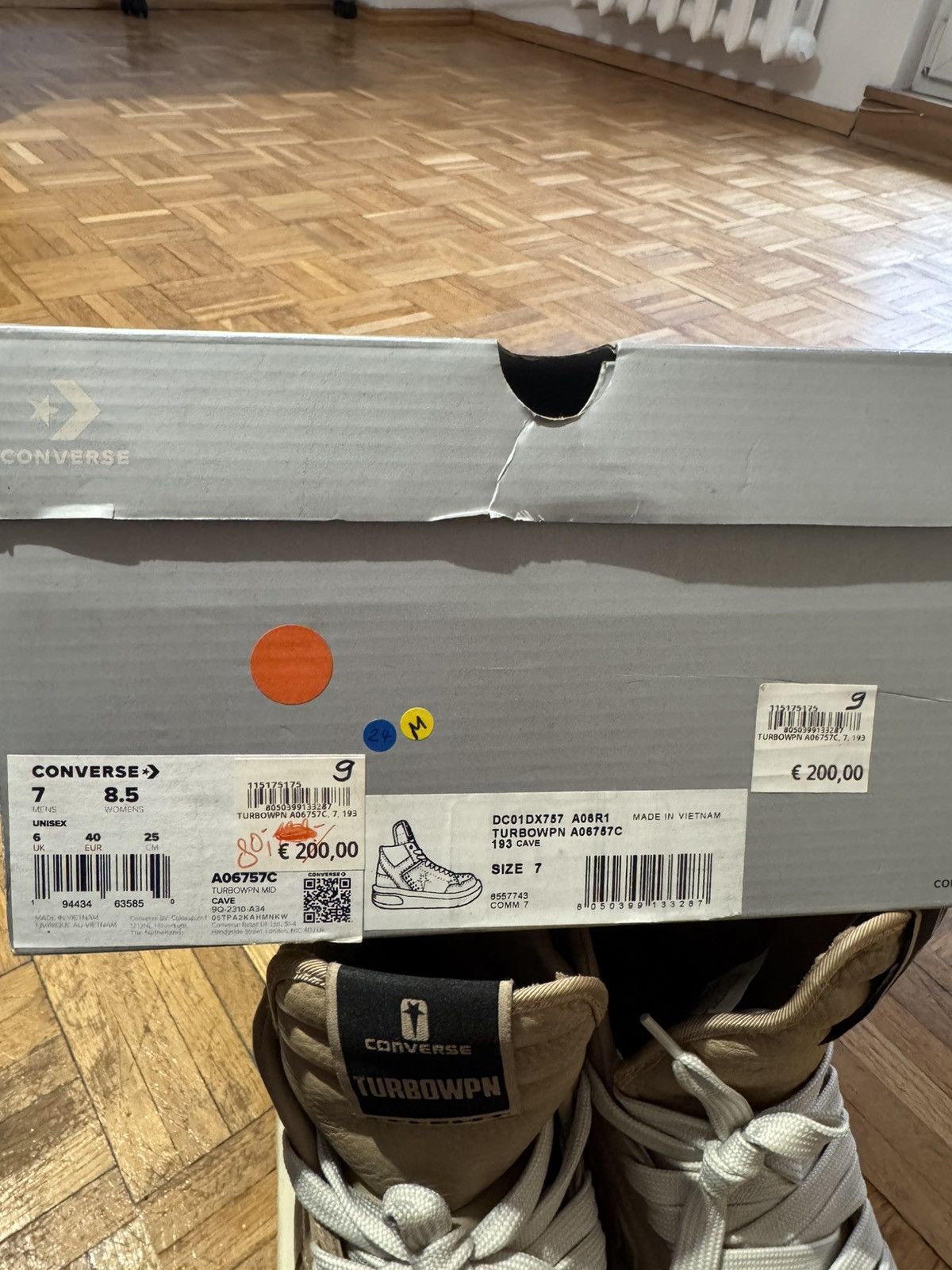 Rick Owens Rick Owens x Converse Turbowpn Size US 7.5 / EU 40-41 - 13 Thumbnail