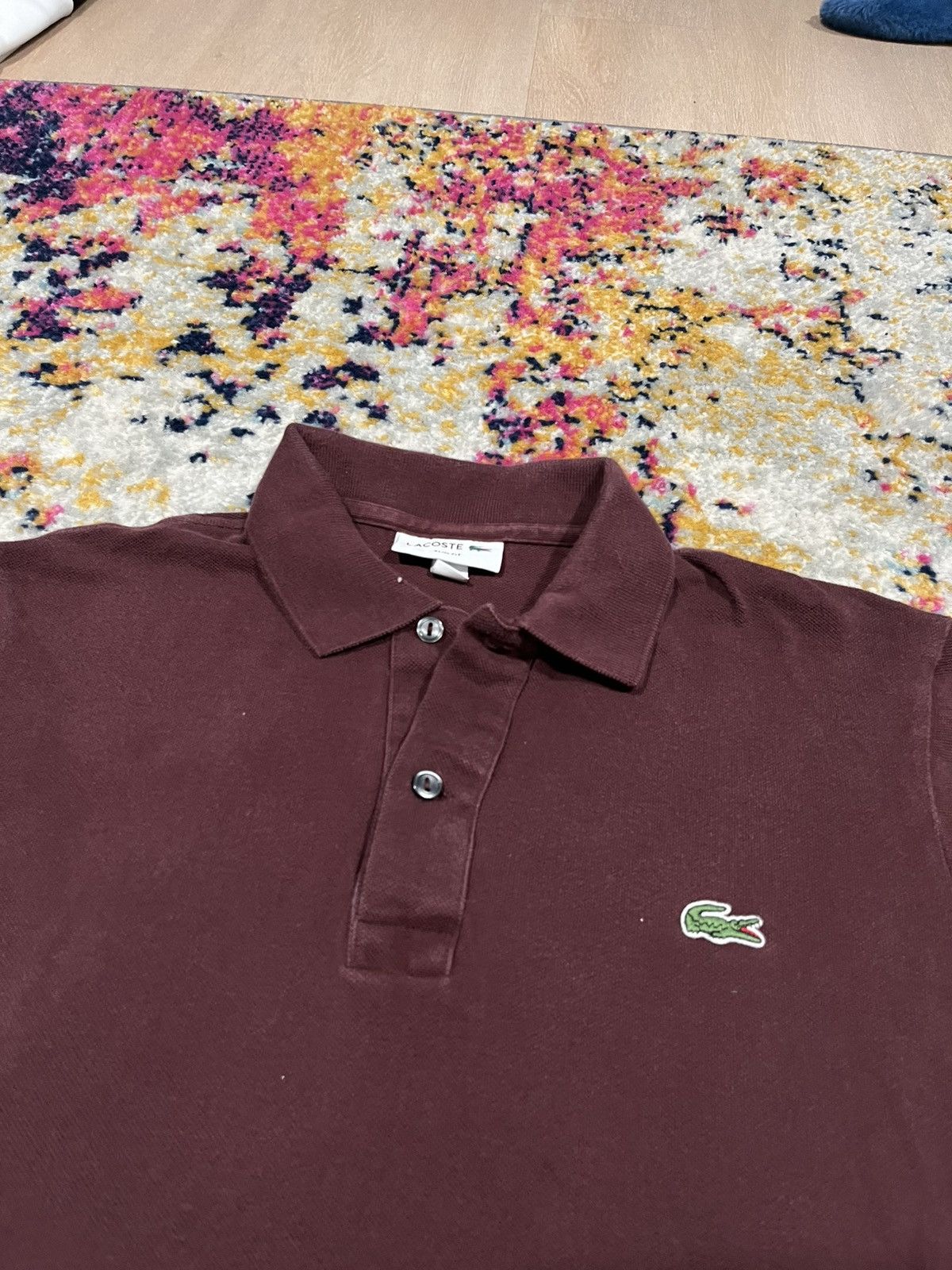 Lacoste × Supreme Supreme LACOSTE Velour Polo | Grailed