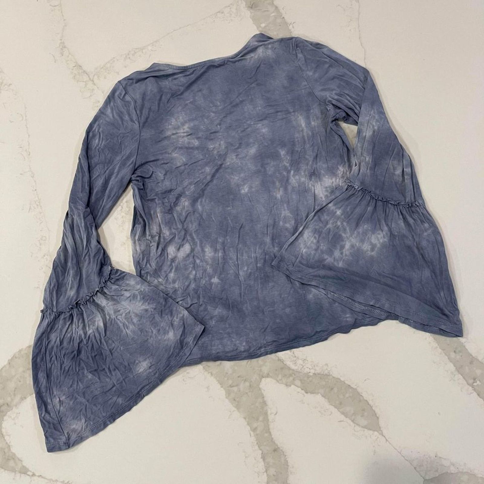 American Eagle Outfitters American Eagle Soft & Sexy Bell Sleeve Blouse Womens Small Size S / US 4 / IT 40 - 4 Thumbnail