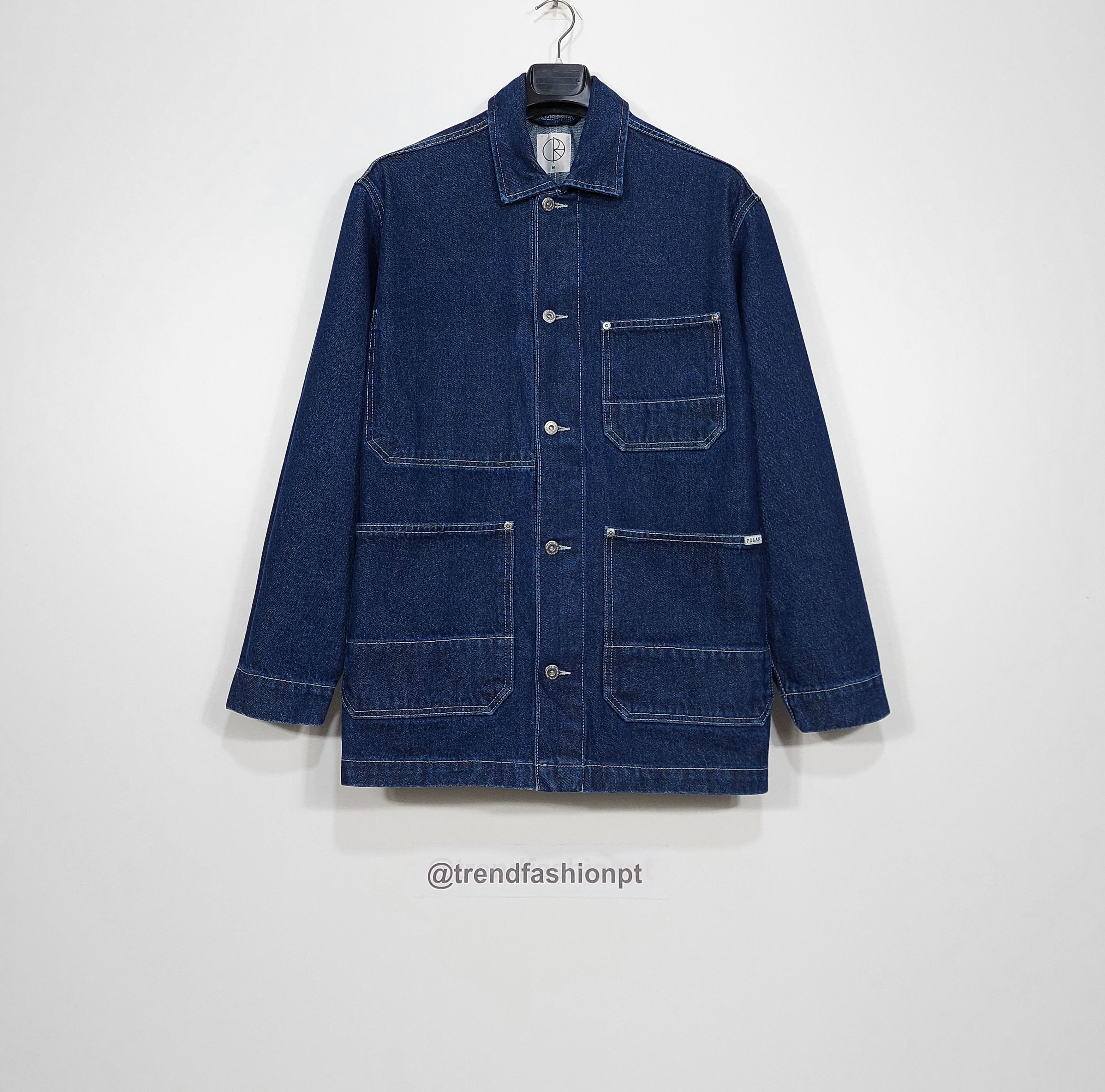 Polar Skate Co. ezra denim jacket - denim M Size US M / EU 48-50 / 2 - 1 Thumbnail
