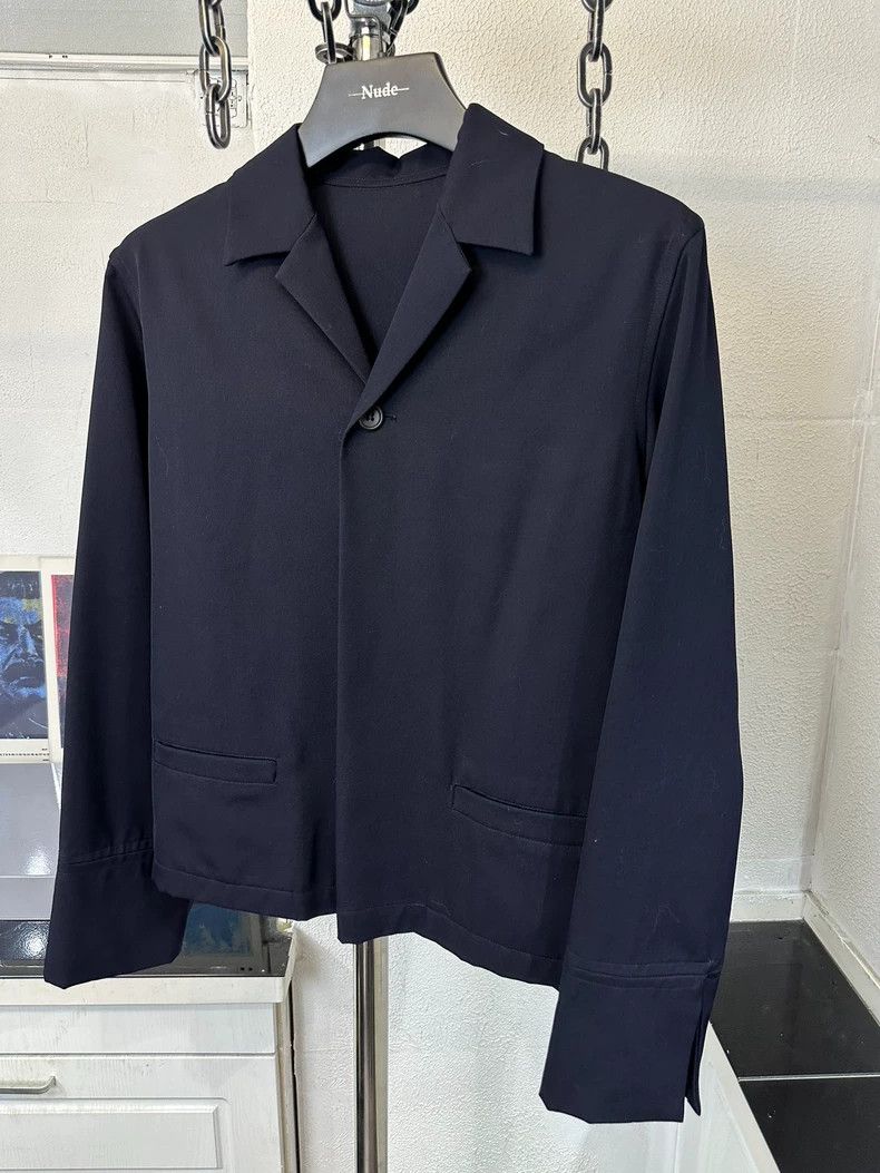 Yohji Yamamoto yohji yamamoto size os Wool pullover jacket 2502-Nextarrow Size US M / EU 48-50 / 2 - 2 Thumbnail