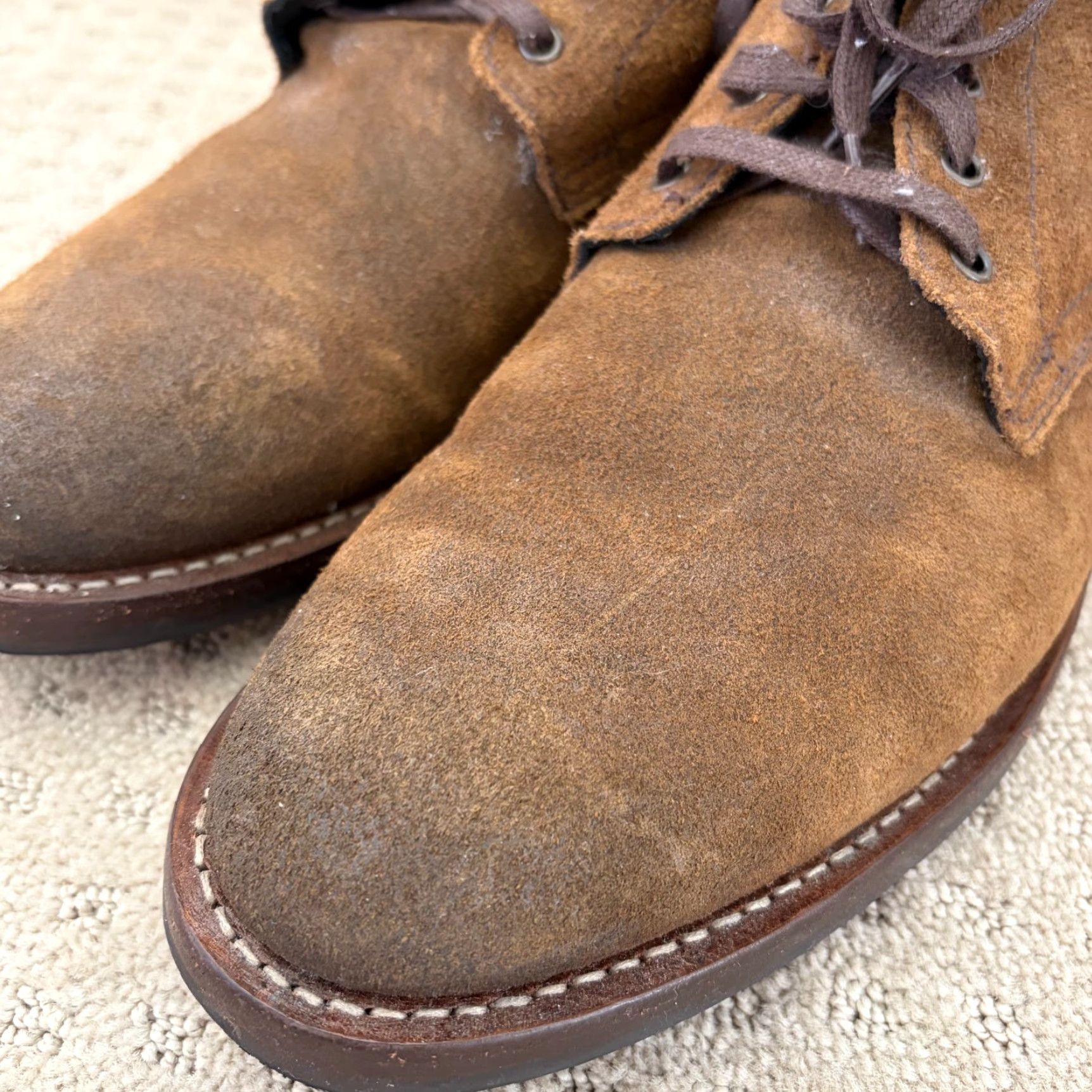 Thursday Boot Company Thursday Boot Company President Everyday Boots Mocha Suede Lace Up Men US 12 Size US 12 / EU 45 - 7 Thumbnail