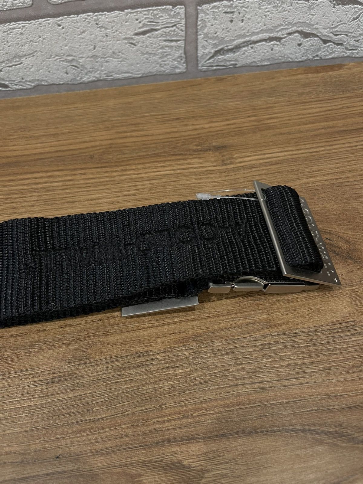 A-COLD-WALL* A-COLD-WALL Industrial Webbing Black Nylon Belt ACW Size ONE SIZE - 8 Thumbnail