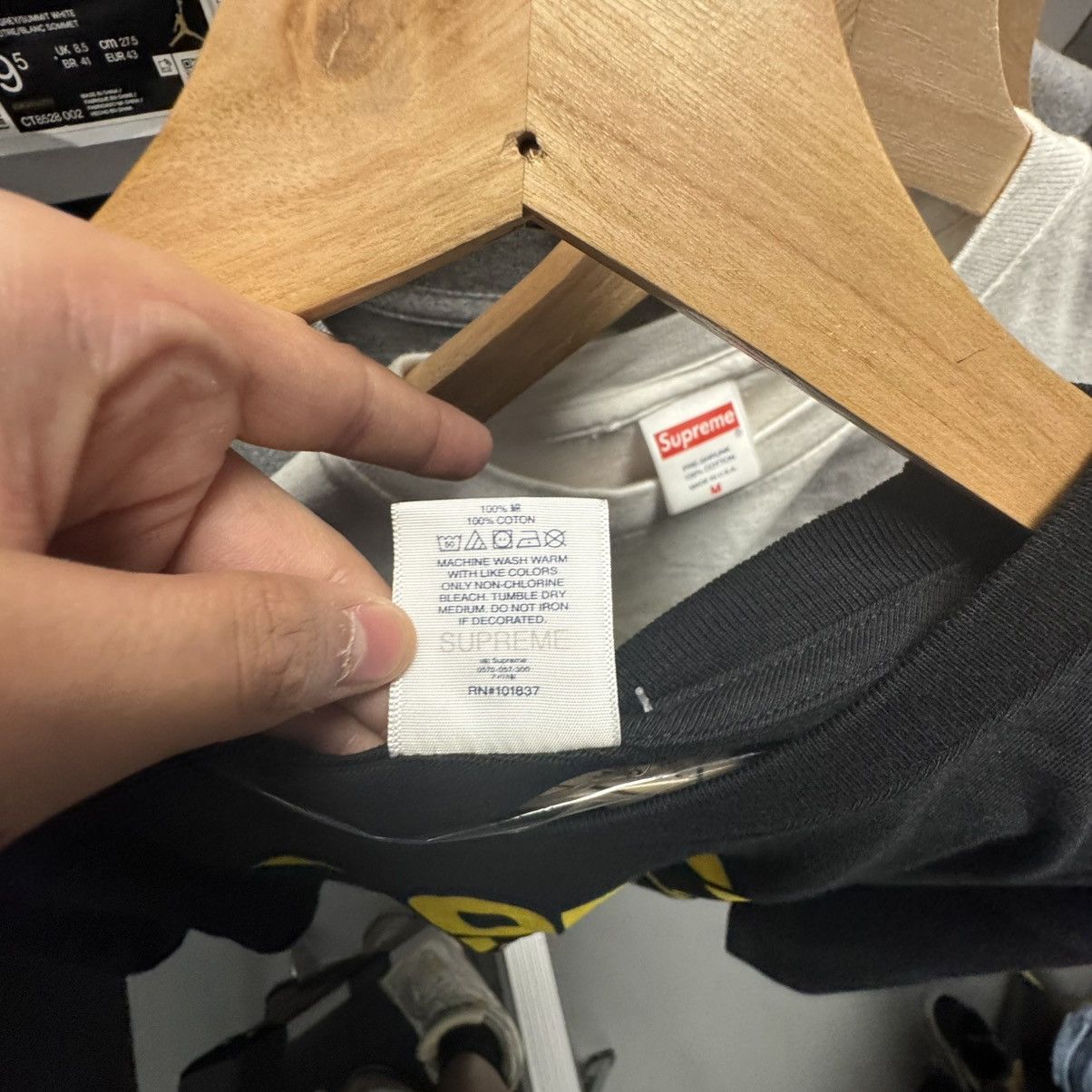 Supreme Supreme Don’t Fuck Around Tee Black Size US XXL / EU 58 / 5 - 4 Thumbnail