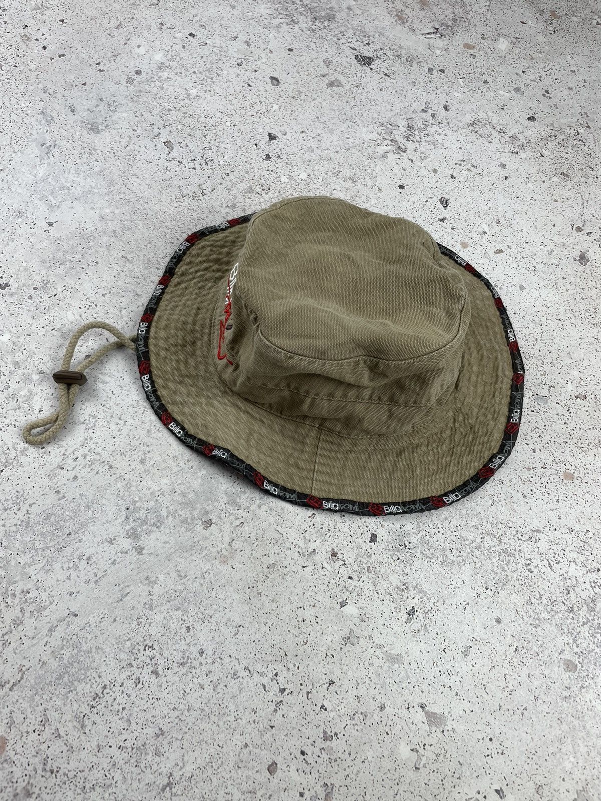 Billabong × Vintage Y2k Vintage Billabong Patchwork Japanese Bucket Hat Cap Size ONE SIZE - 7 Thumbnail