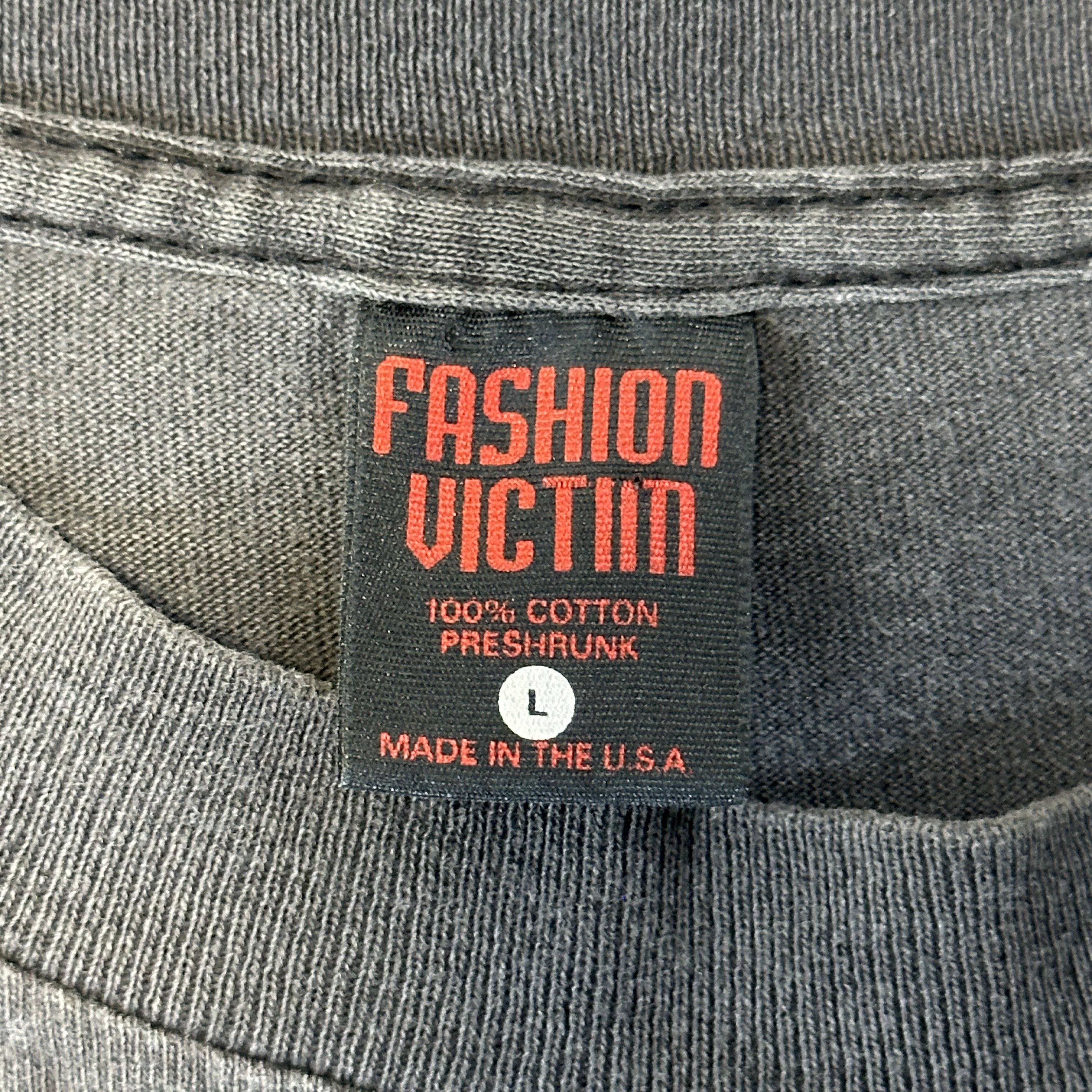 Fashion Victim Vintage Fashion Victim Skeleton Bar Graphic T-Shirt Size L Size US L / EU 52-54 / 3 - 4 Thumbnail