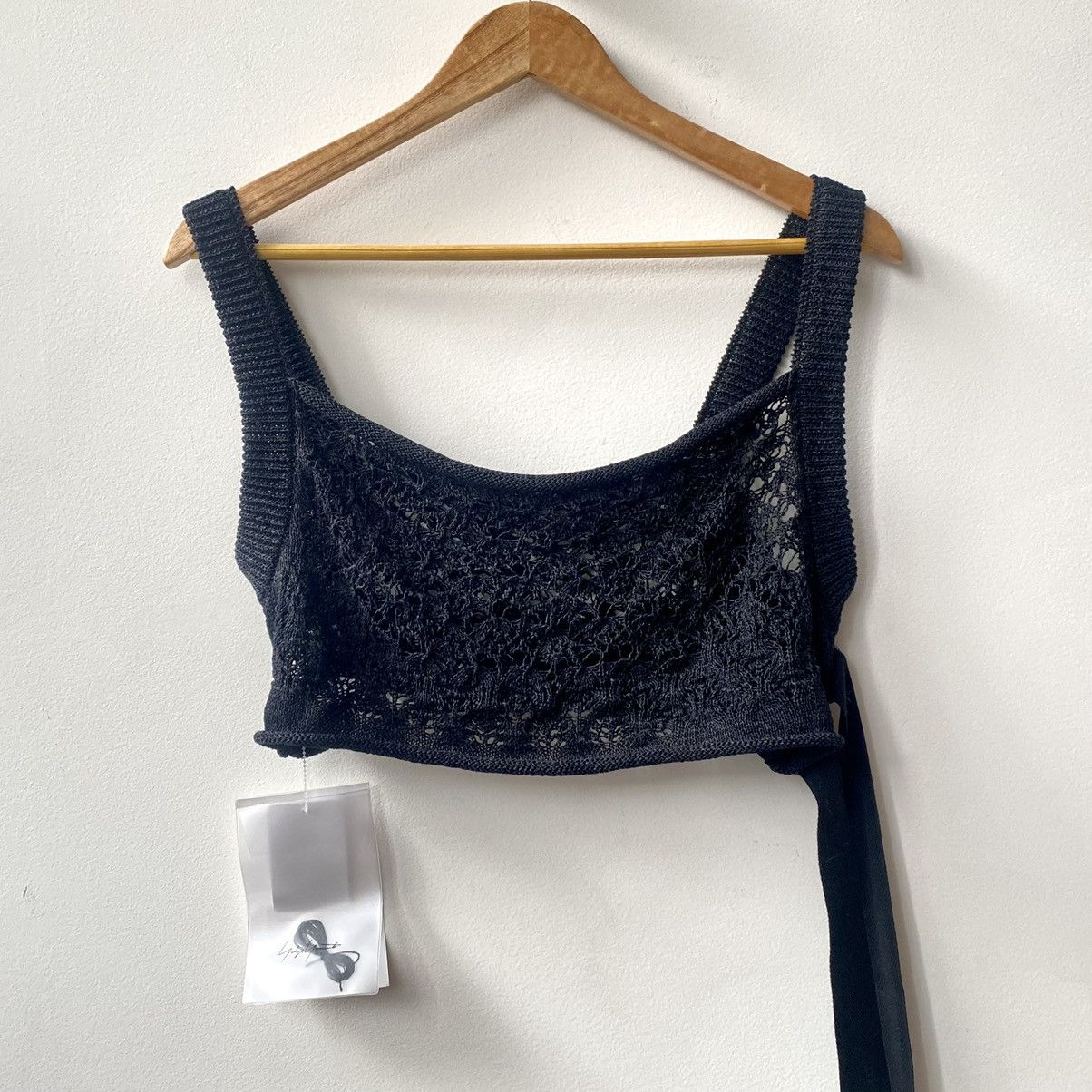 Yohji Yamamoto Yohji Yamamoto knit buckle crop tank top women’s size M / 2 Size M / US 6-8 / IT 42-44 - 1 Thumbnail