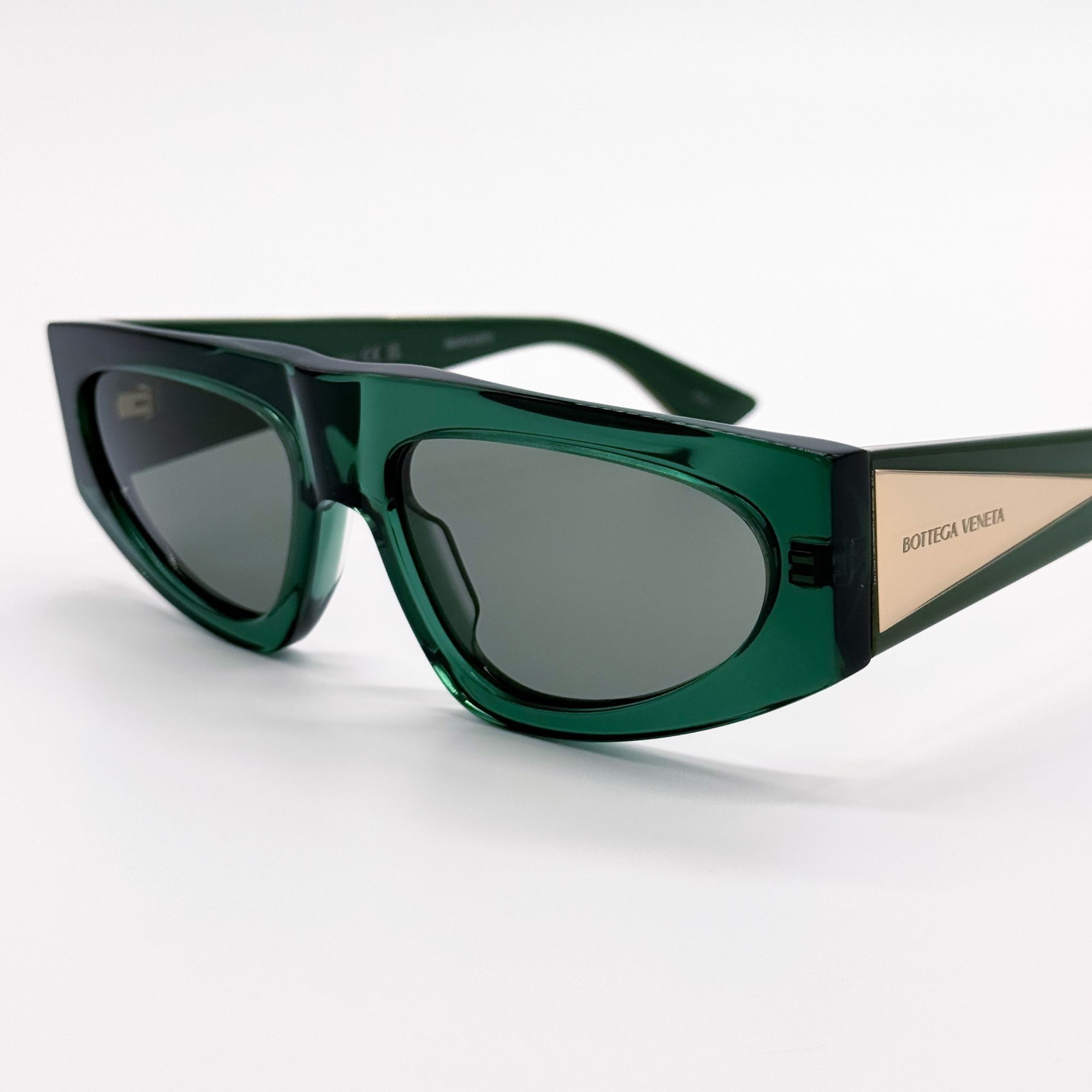 Bottega Veneta NEW BOTTEGA VENETA SUNGLASSES BV1277S 003 WOMEN GREEN Size ONE SIZE - 2 Thumbnail