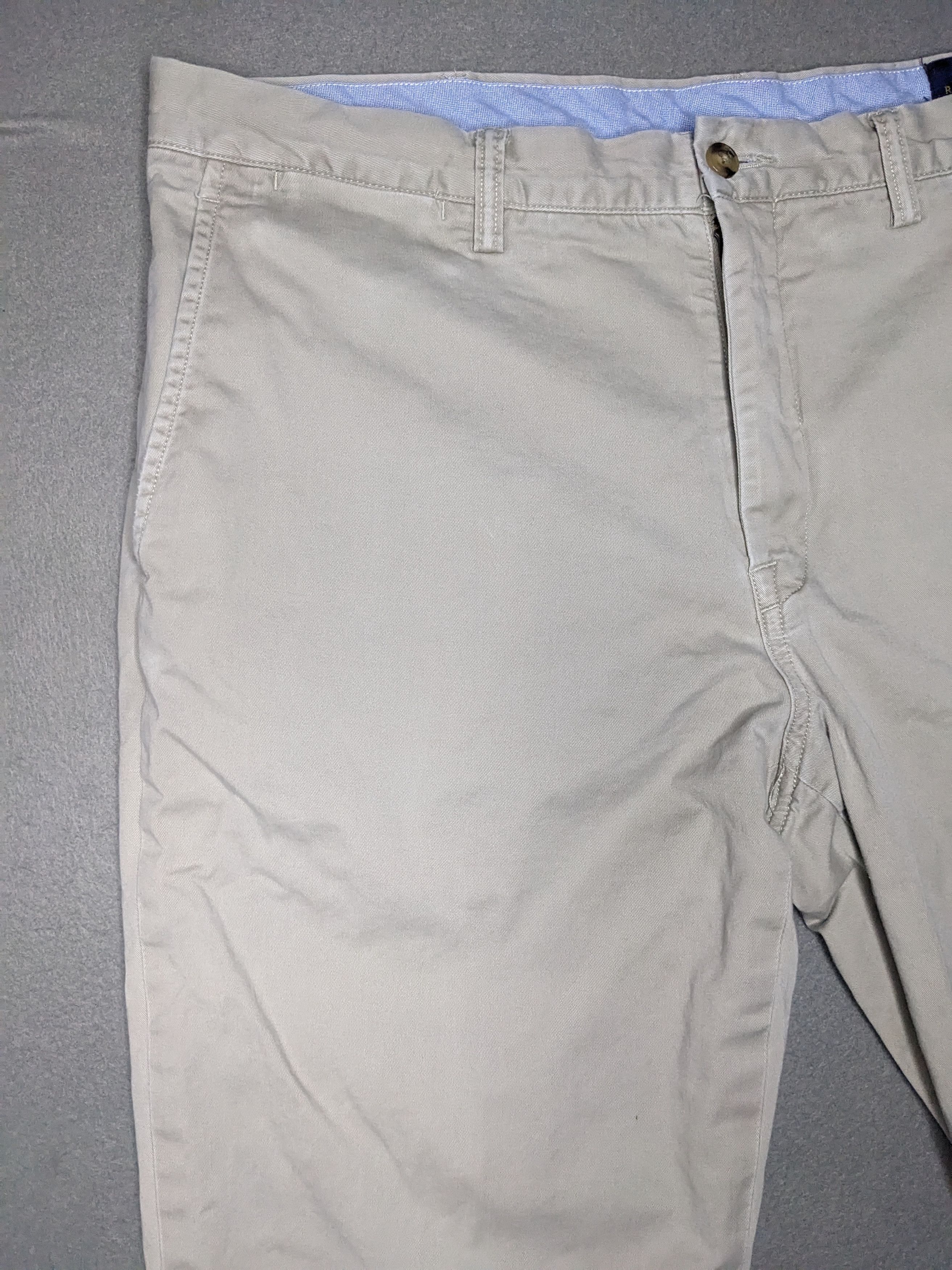 Polo Ralph Lauren Polo Ralph Lauren Chino Pants Mens 36x29 Beige Twill Size US 36 / EU 52 - 4 Thumbnail