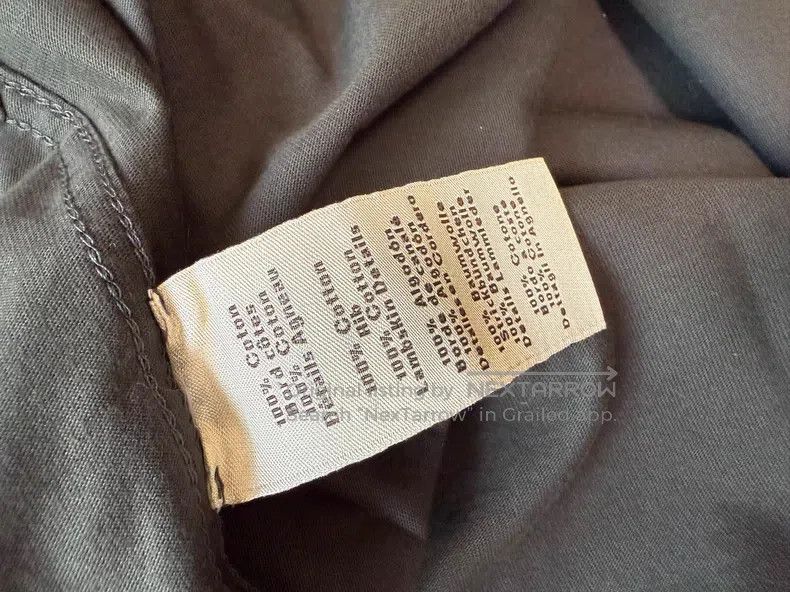 Hermes Hermes Dark gray short-sleeve T-shirt, pure cotton fabric Size US XL / EU 56 / 4 - 6 Thumbnail