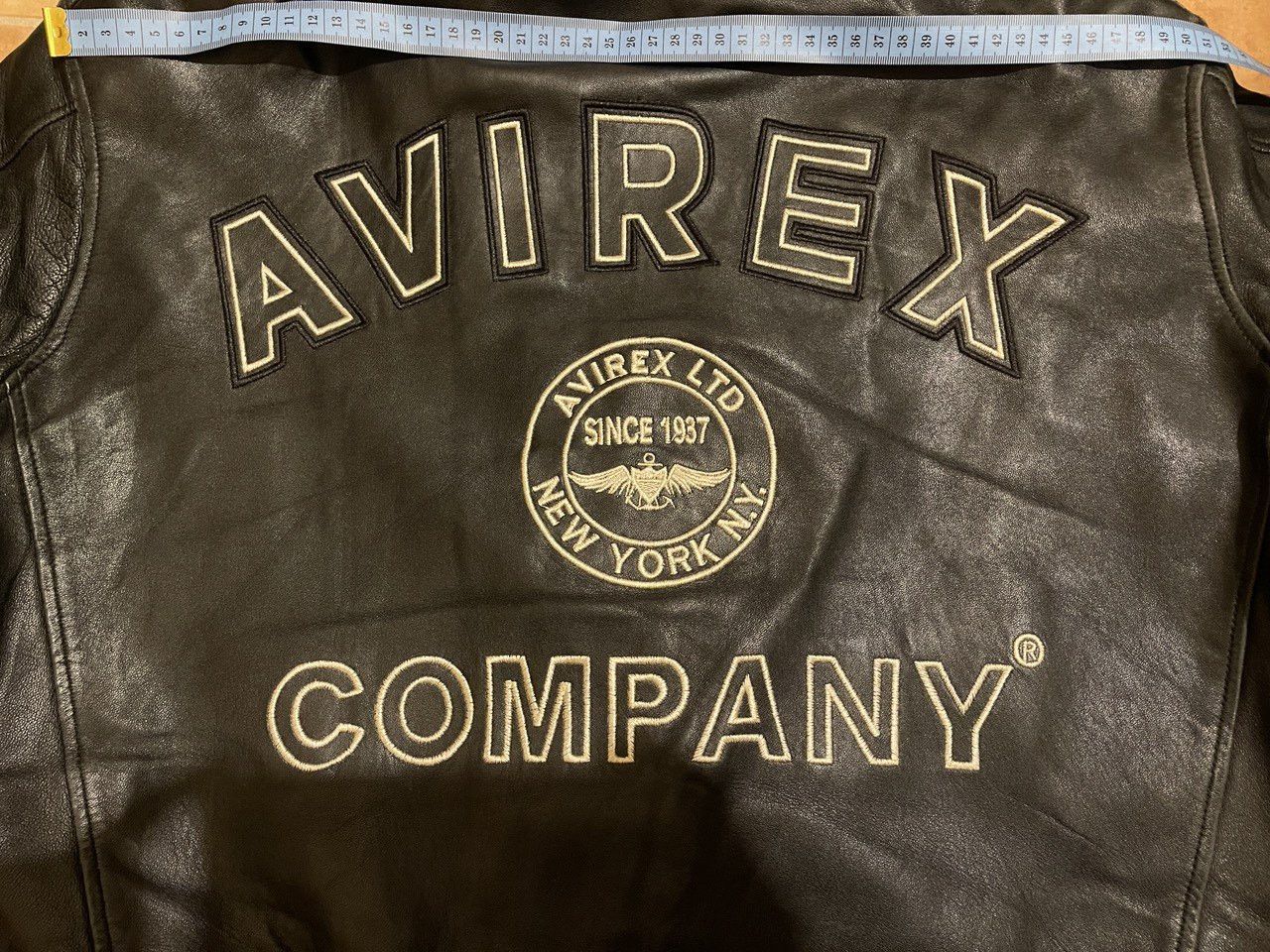 Avirex AVIREX leather jacket, vintage, 90s hip hop 1990s varsity M Size US M / EU 48-50 / 2 - 9 Thumbnail