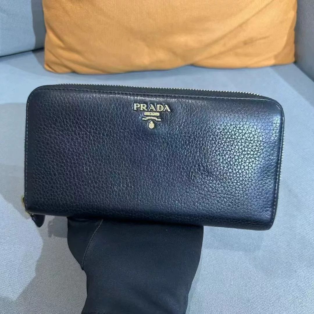 Prada Prada Gold Wallet one size Men Size ONE SIZE - 1 Thumbnail
