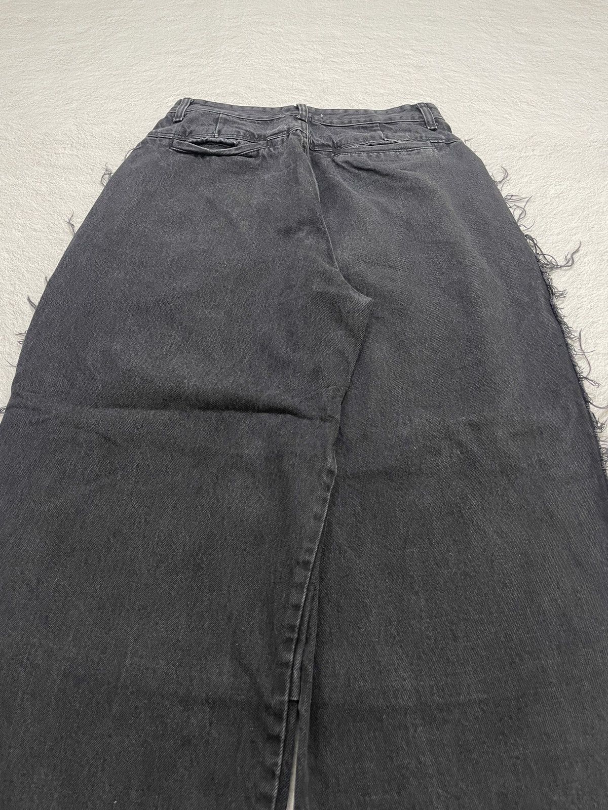 If Six Was Nine 2000s Lagrange Baggy Black Jeans Size US 30 / EU 46 - 5 Thumbnail