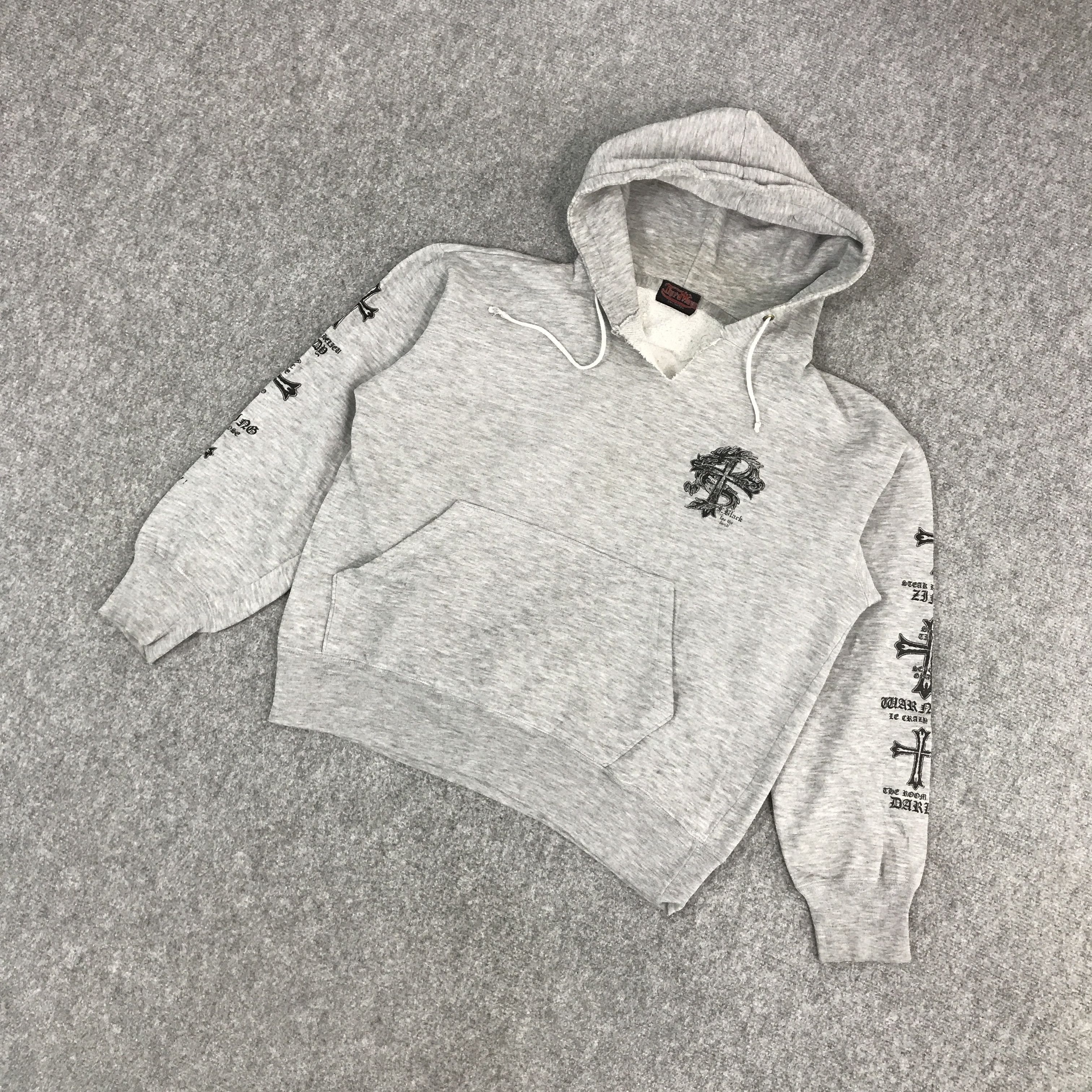 If Six Was Nine × Japanese Brand WAVE UNLIMITED PUNK HOODIES SWEATSHIRTS Size US L / EU 52-54 / 3 - 5 Thumbnail