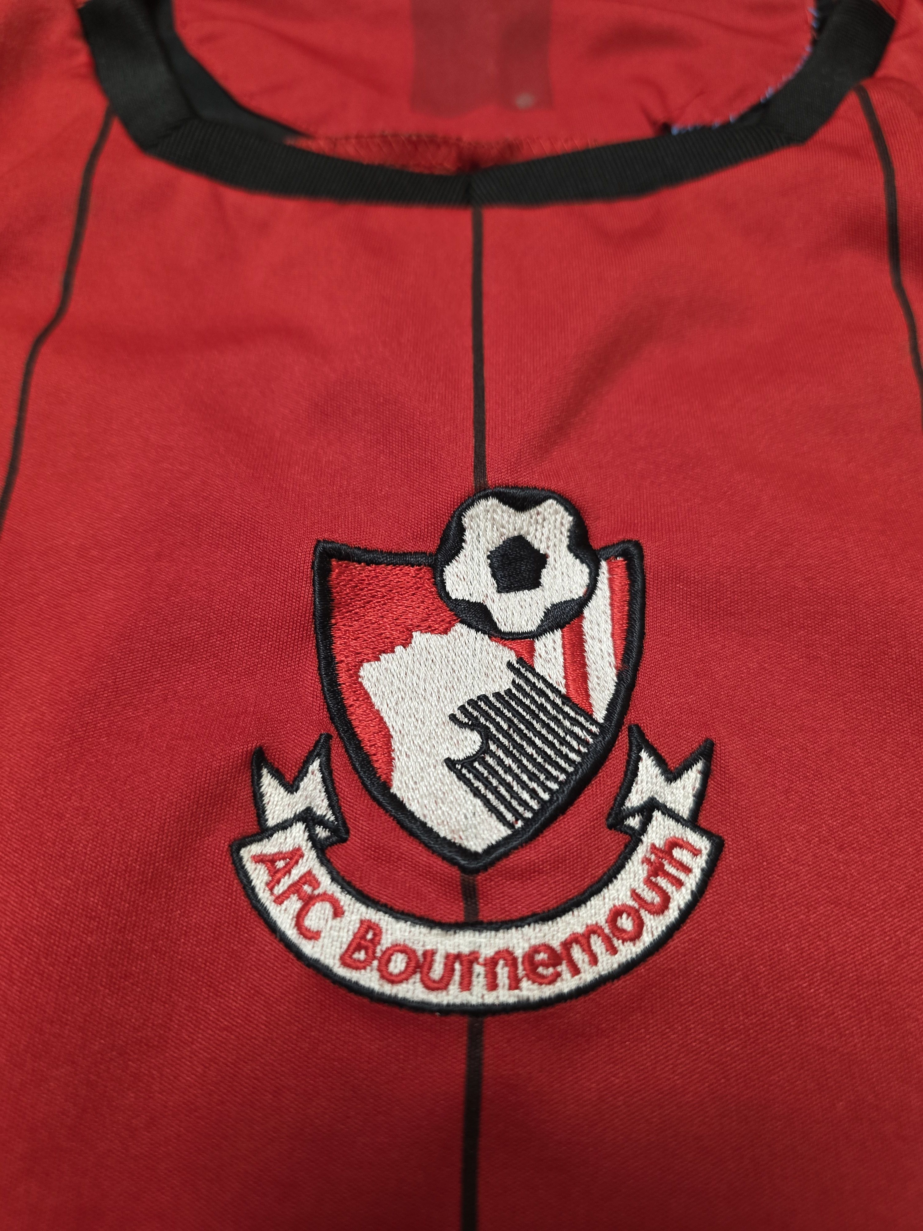 Vintage BOURNEMOUTH 2010 2011 HOME FOOTBALL SHIRT SOCCER JERSEY Size US XXL / EU 58 / 5 - 4 Thumbnail