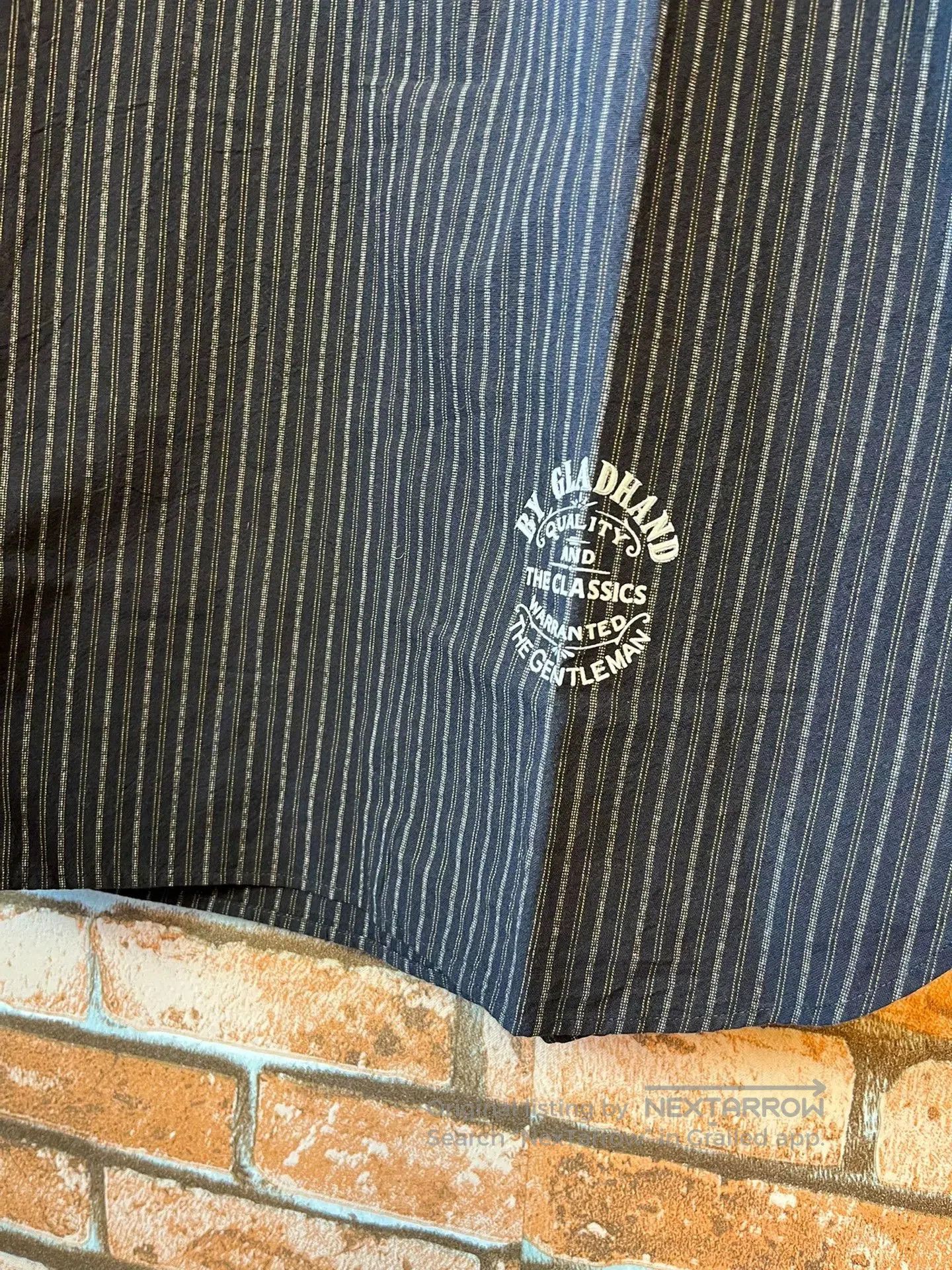 Glanshirt Gladhand Striped Shirt. Size US XL / EU 56 / 4 - 4 Thumbnail