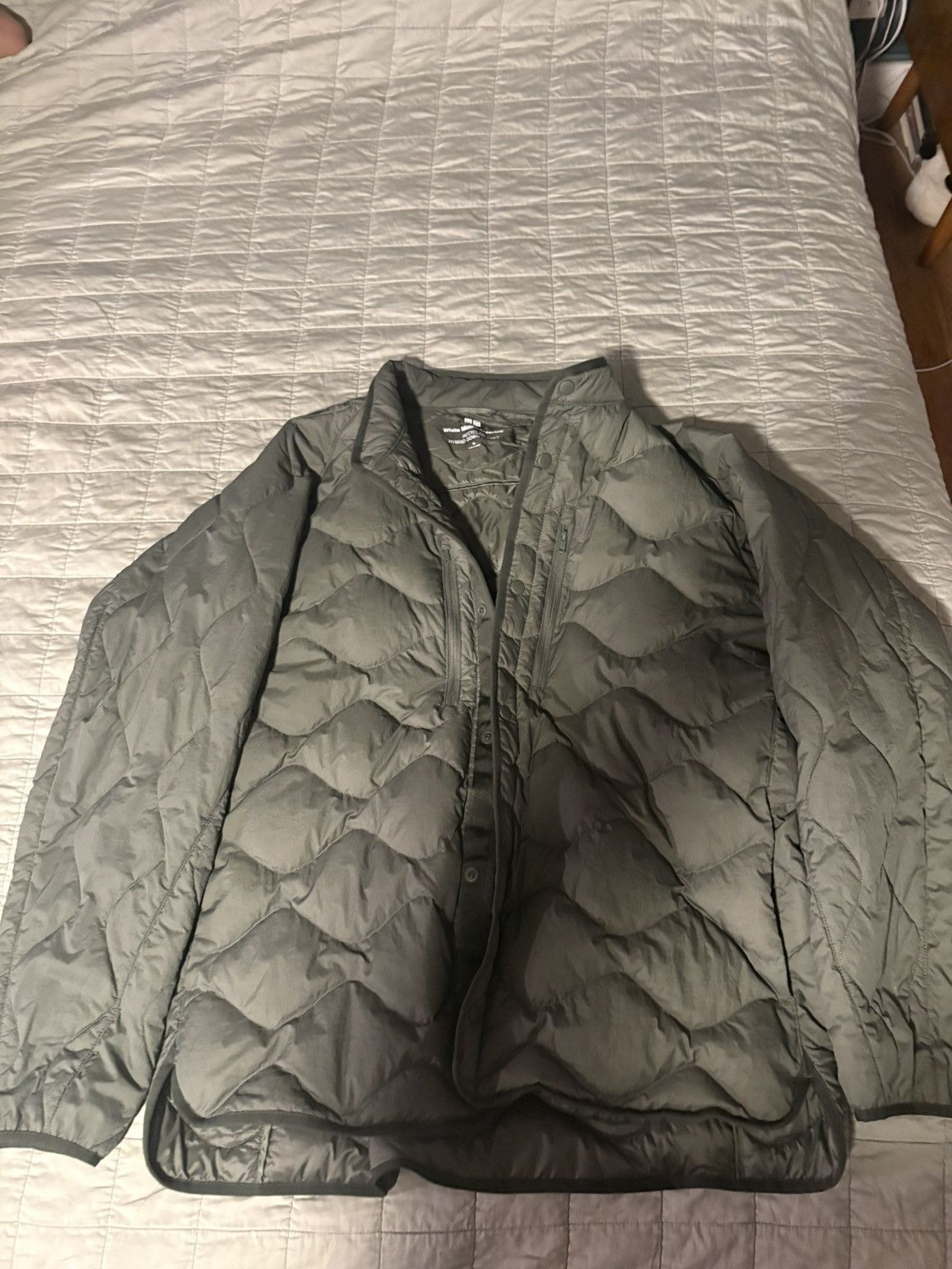 Uniqlo × White Mountaineering White Mountaineering x Uniqlo Mens XL Green Down Jacket Size US XL / EU 56 / 4 - 1 Thumbnail