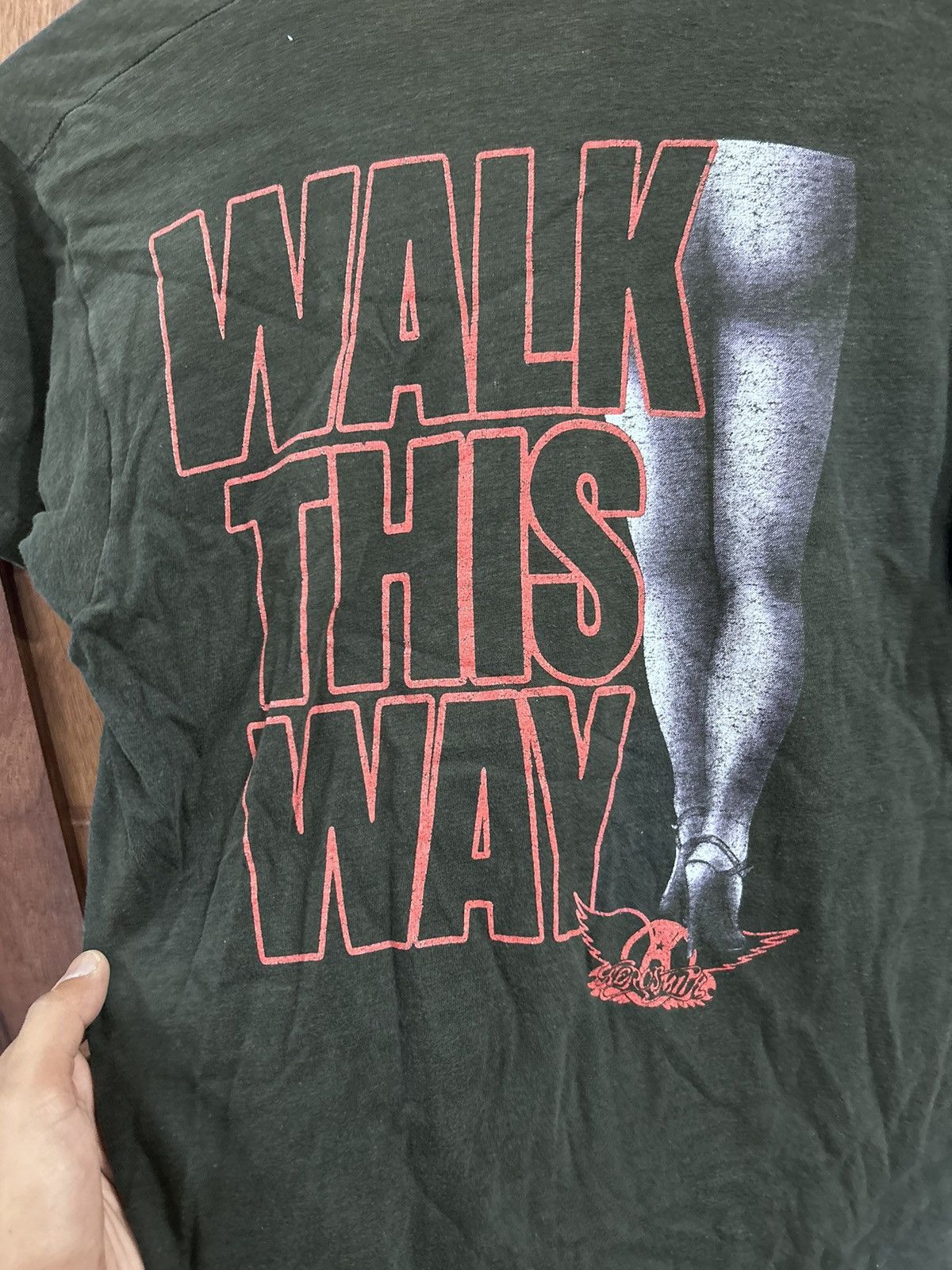 Aerosmith vintage Aerosmith Walk This Way 1988 Tee Size US S / EU 44-46 / 1 - 8 Thumbnail