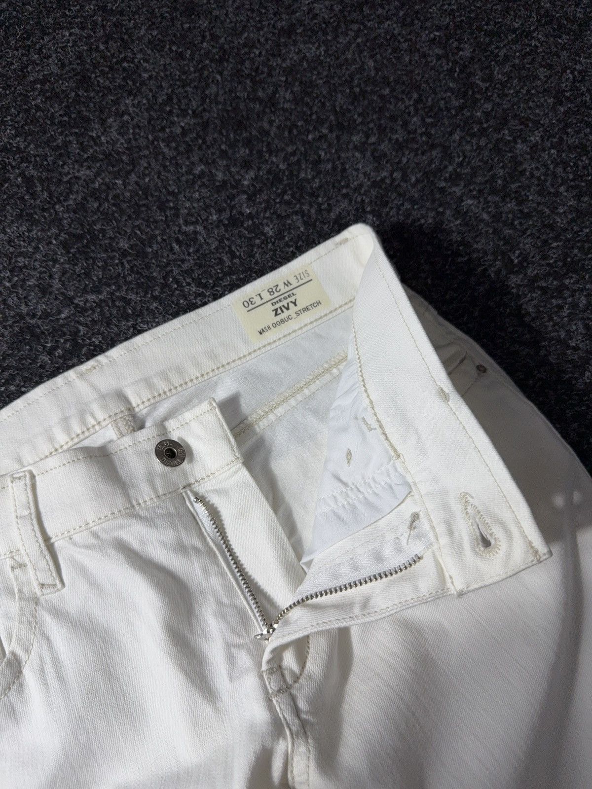 Diesel × If Six Was Nine × Vintage Vintage 90s Y2K Diesel Industry Jeans skinny pants Size 28" / US 6 / IT 42 - 8 Thumbnail