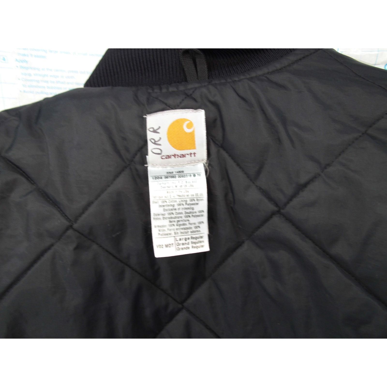 Carhartt Carhartt Quilt Lined Large Sleeveless Vest Vintage Embroider Size US L / EU 52-54 / 3 - 4 Thumbnail
