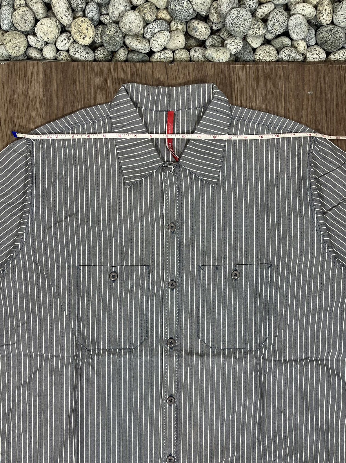 Wtaps Wtaps Revolt S/S Stripe Workshirt Size US L / EU 52-54 / 3 - 14 Thumbnail