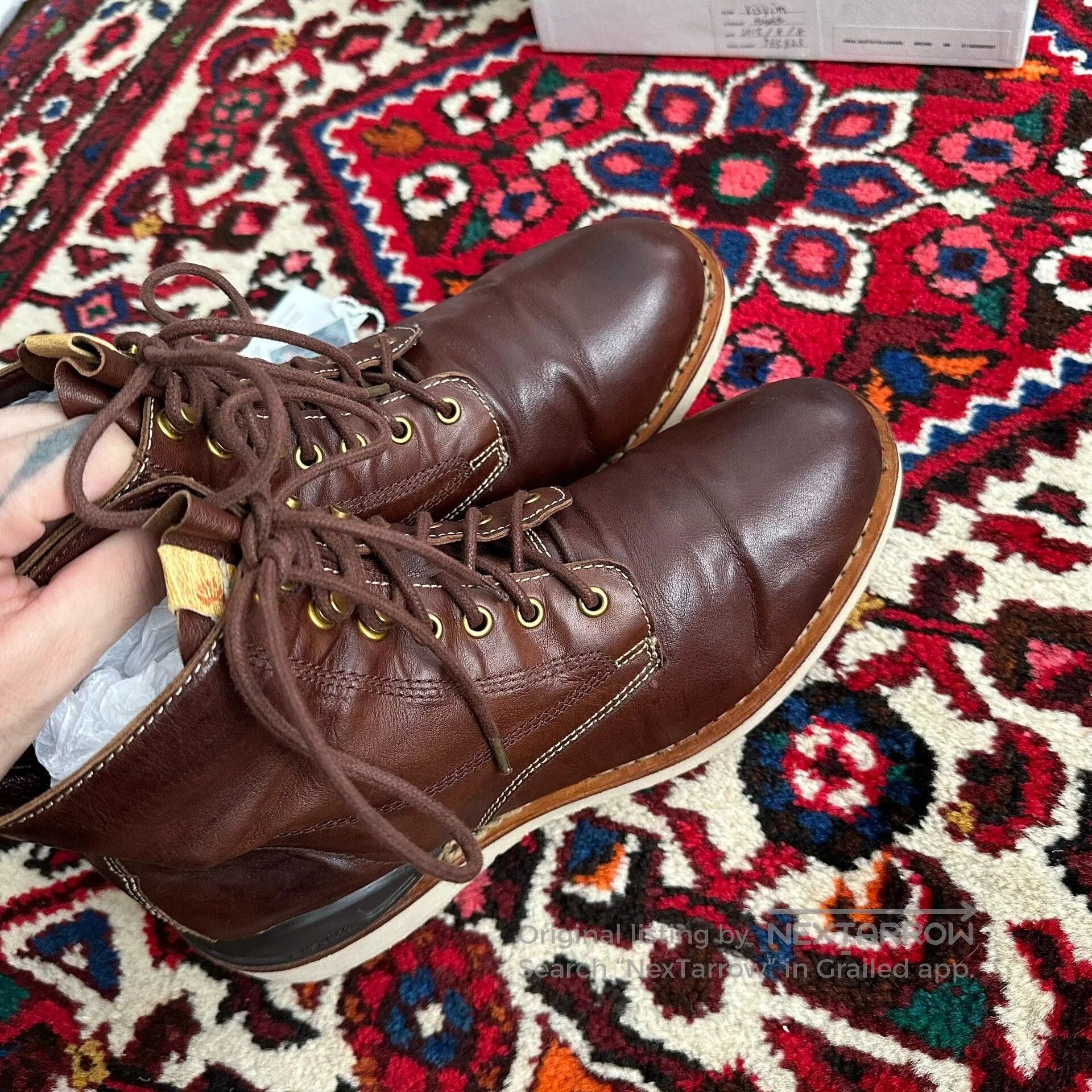 Visvim visvim Virgil Brown Kangaroo Leather Boots. Size US 9 / EU 42 - 6 Thumbnail