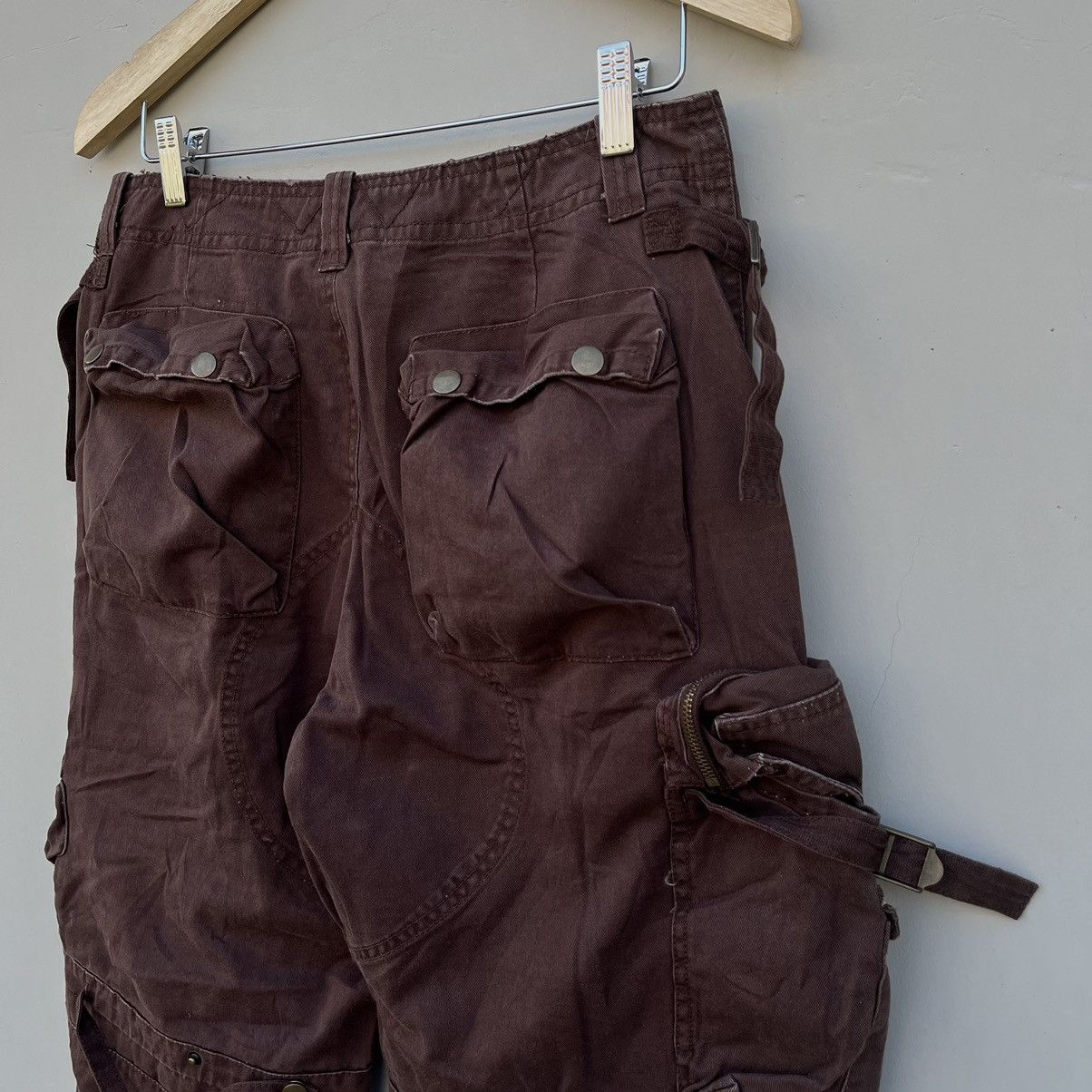 If Six Was Nine × Japanese Brand × Le Grande Bleu (L.G.B.) Japanese brand multi pocket bondage pants Size US 32 / EU 48 - 7 Thumbnail