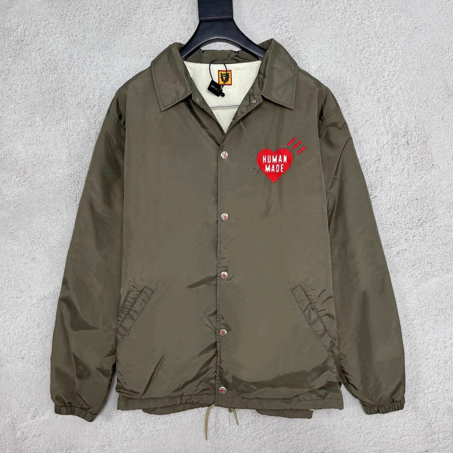 Human Made Human Made Hot Dog Embroidered Heart Coach Jacket Size US XL / EU 56 / 4 - 1 Thumbnail