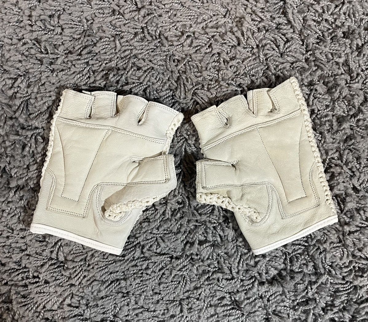 2011FW Supreme x Cinelli Cycling Gloves White