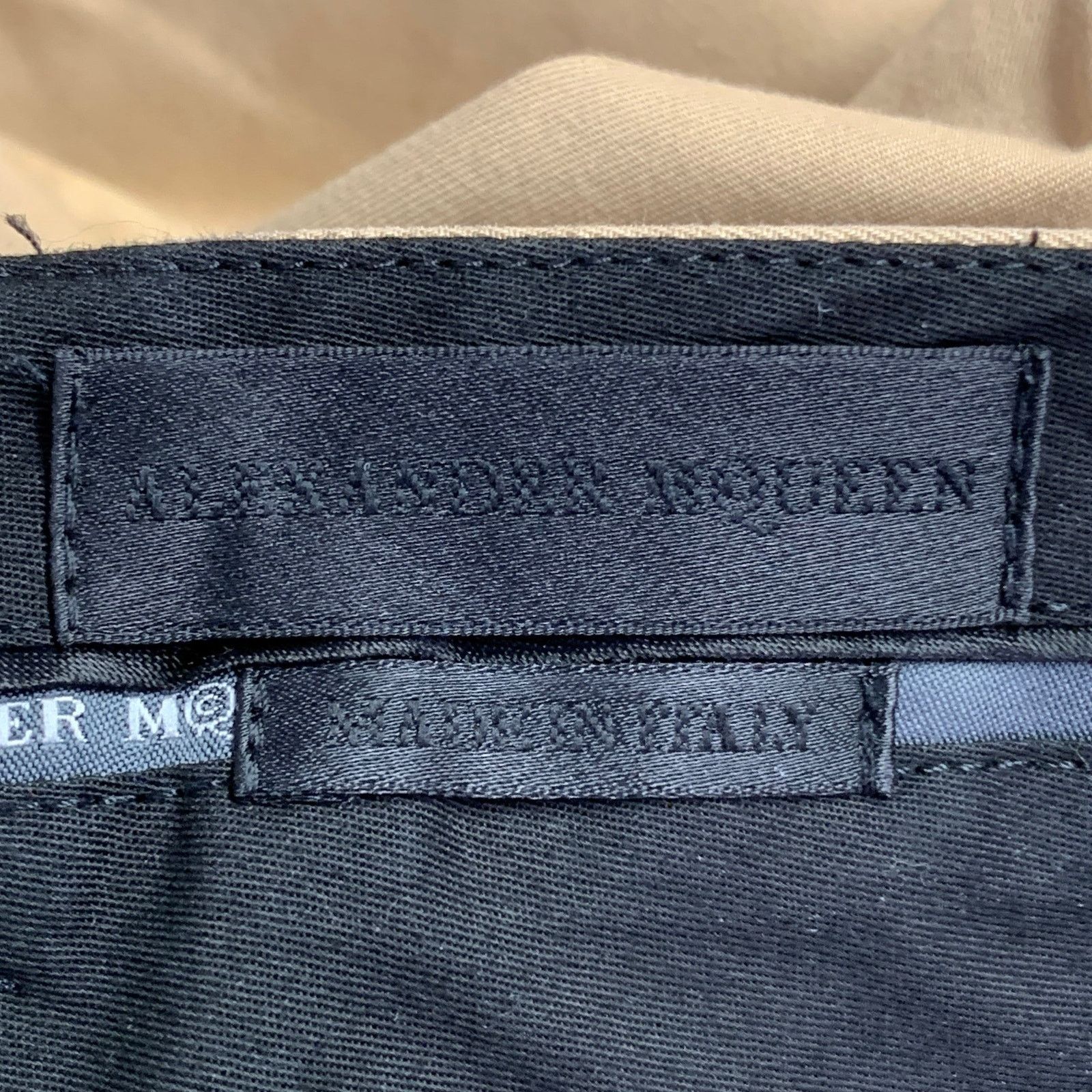 Alexander McQueen ALEXANDER MCQUEEN Size 32 Black Cotton Stripe Cuffed Shorts Size US 32 / EU 48 - 5 Thumbnail