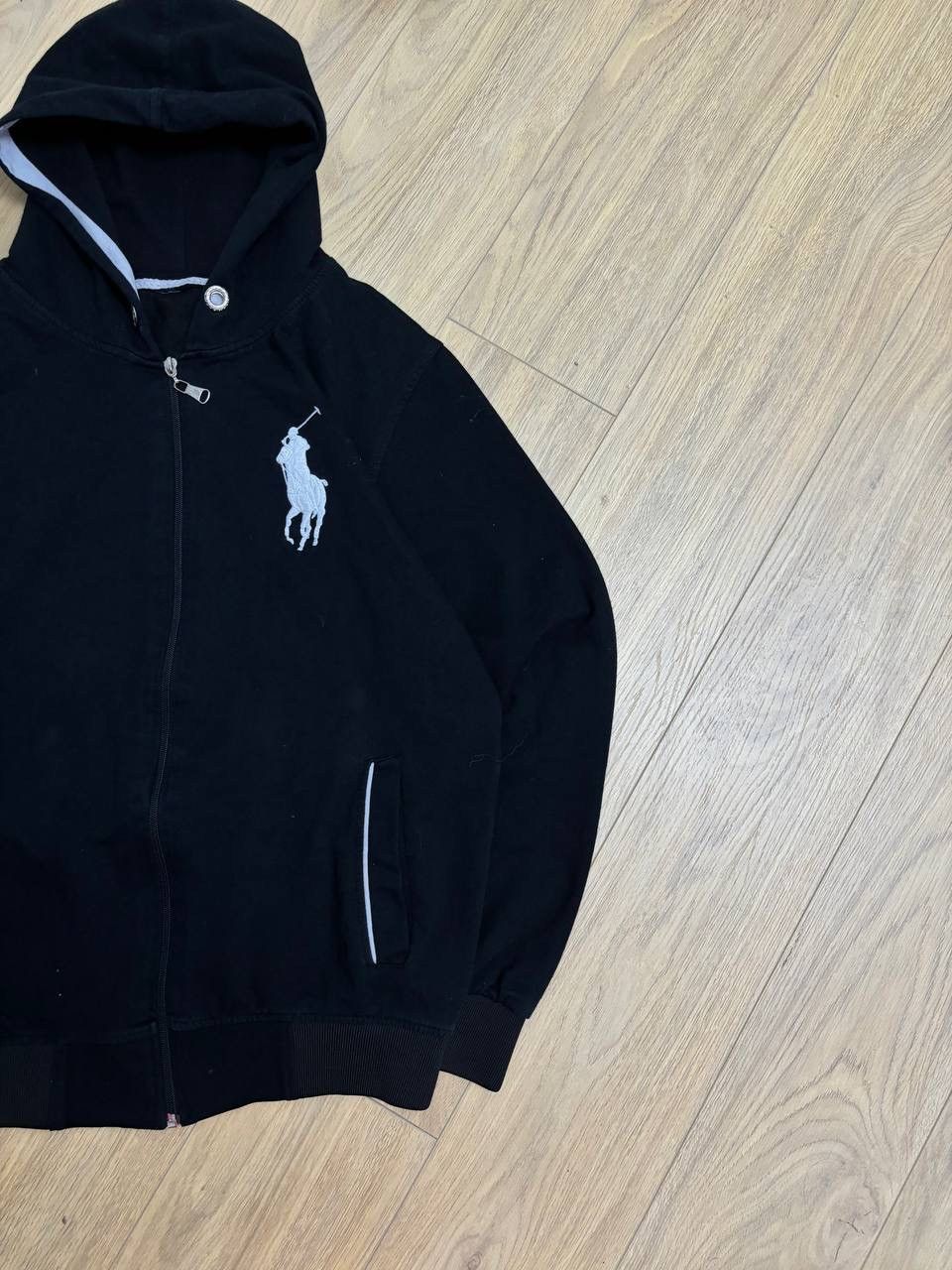 Polo Ralph Lauren × Vintage Polo Ralph Lauren distressed hoodie Size US M / EU 48-50 / 2 - 2 Thumbnail