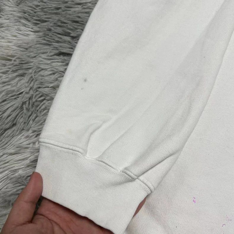 Balenciaga Balenciaga Castle Print White Hoodie 2502-Nextarrow Size US S / EU 44-46 / 1 - 3 Thumbnail