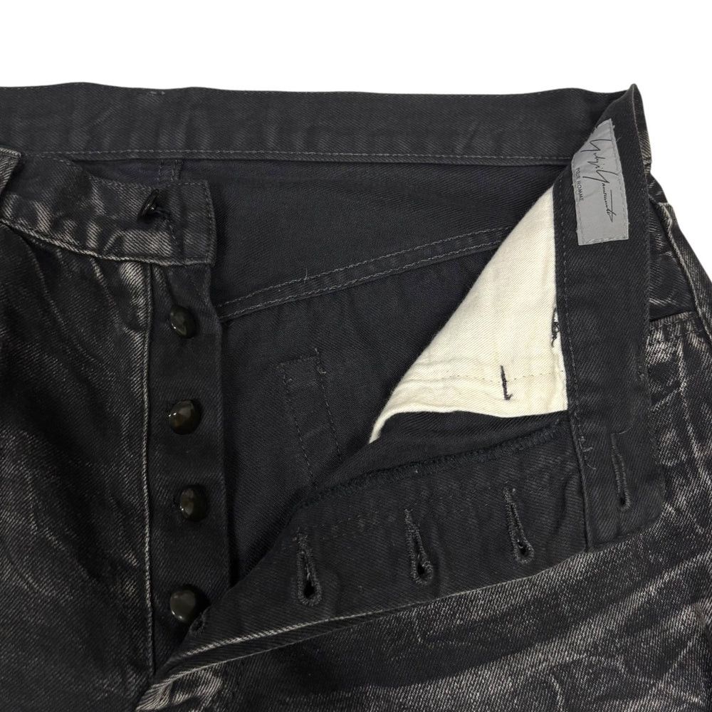Yohji Yamamoto Yohji Yamamoto pour homme/black Denim pants Size US 36 / EU 52 - 5 Thumbnail