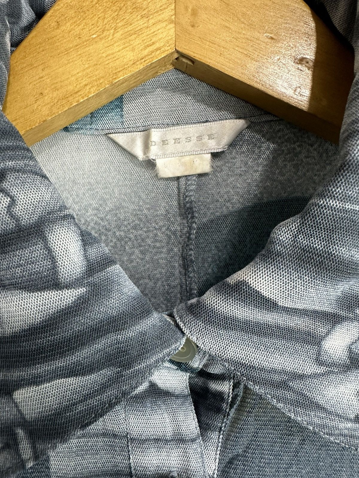 20471120 DEESSE SHIRT BUTTON AOP JEAN PAUL GAULTIER STYLE Size XS / US 0-2 / IT 36-38 - 8 Thumbnail