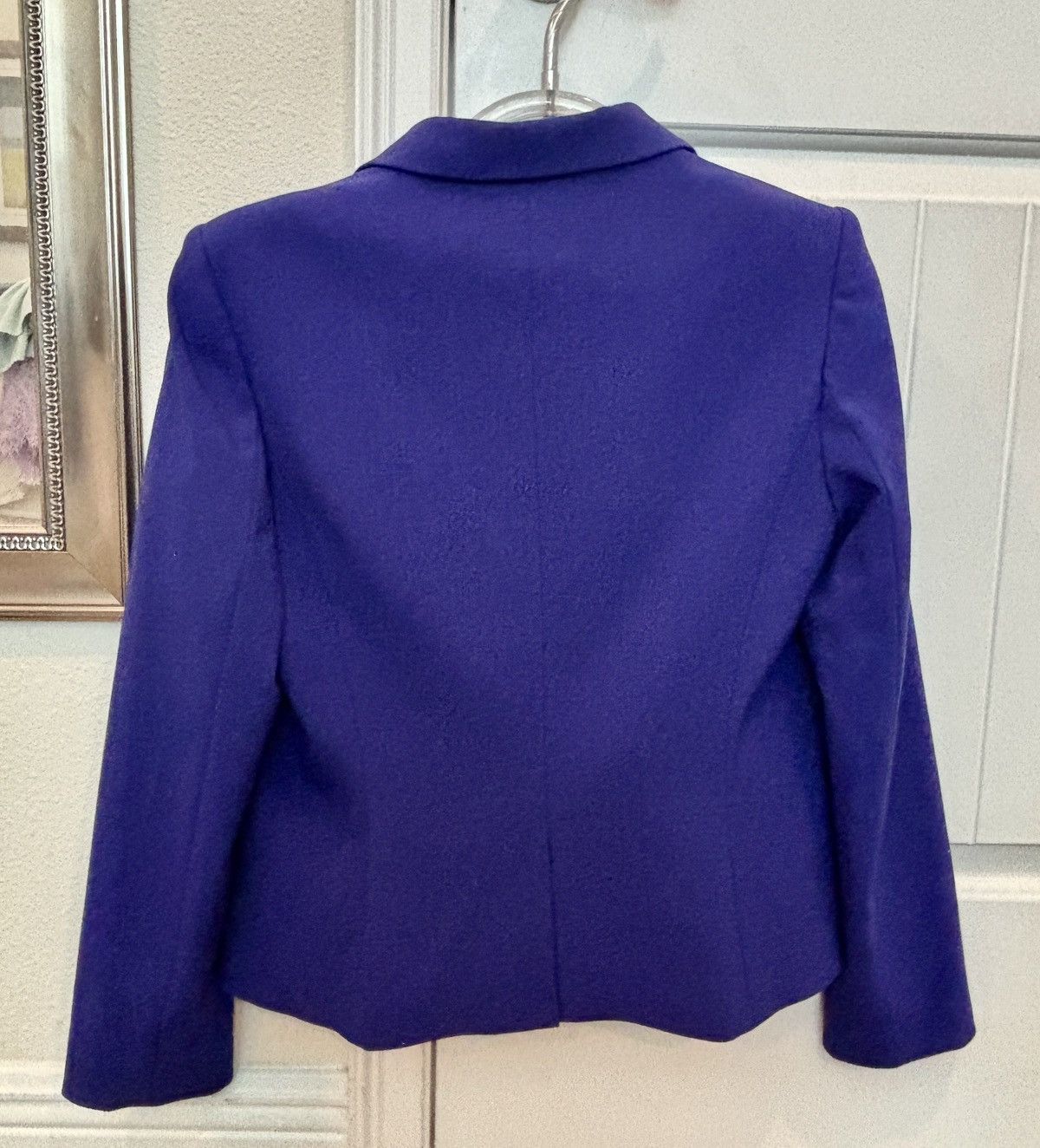 Calvin Klein Calvin Klein Women’s Suit Jacket Royal Blue Size 8 -Like New Size M / US 6-8 / IT 42-44 - 2 Thumbnail