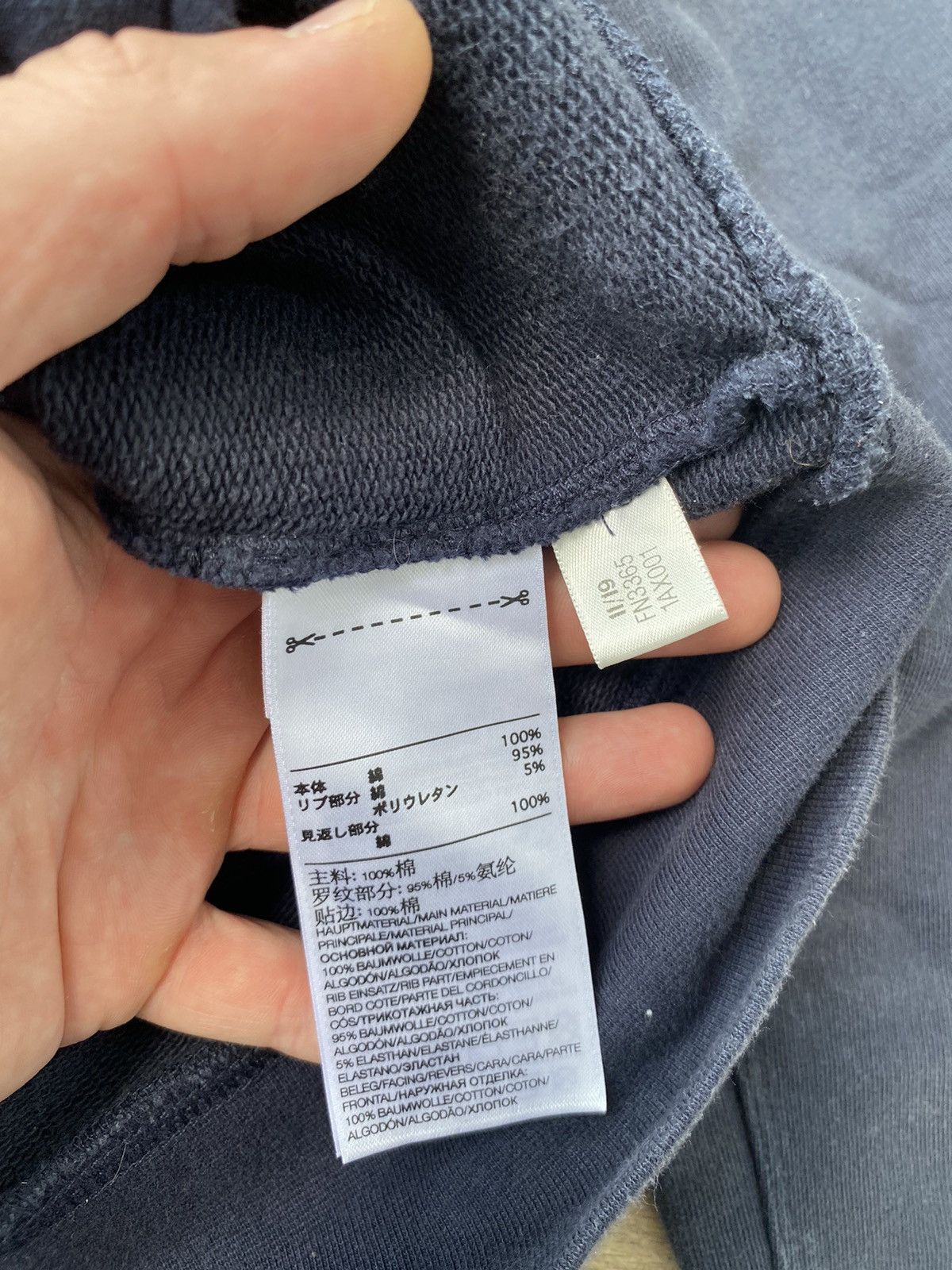 Yohji Yamamoto Yohji Yamamoto Y3 Logo Hoodie Size US XXL / EU 58 / 5 - 7 Thumbnail