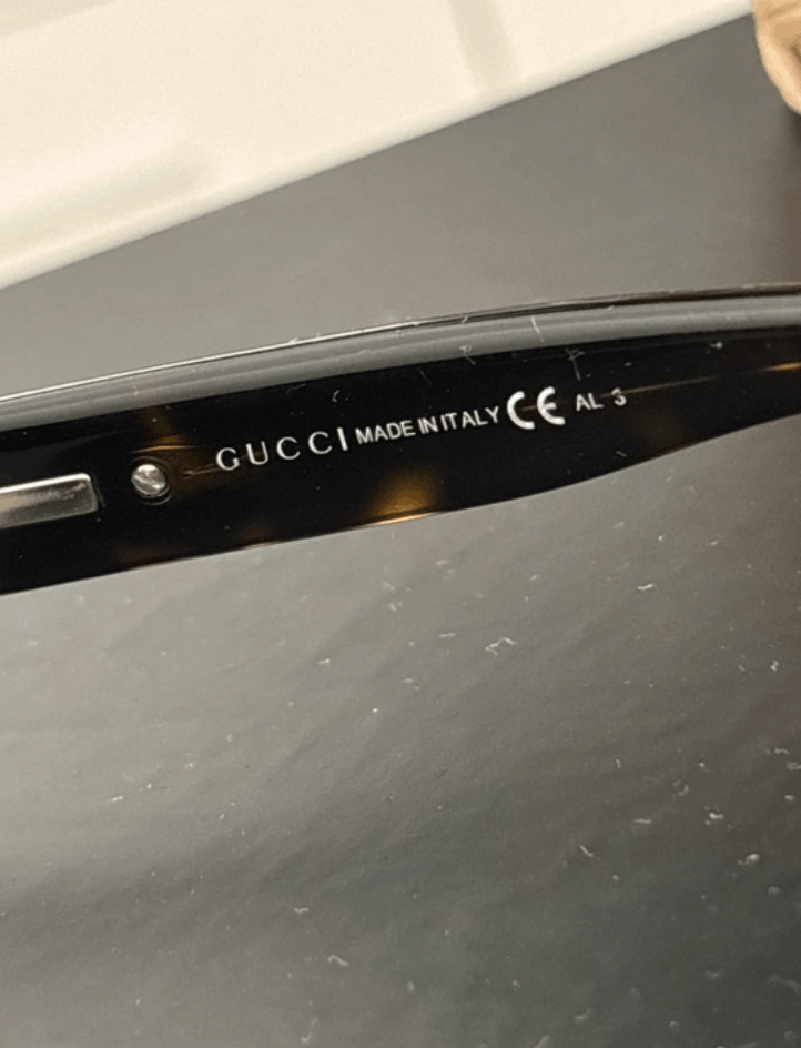 Gucci Gucci Sunglasses Logo GG Shield Square Mask Vintage EX0245 Size ONE SIZE - 5 Thumbnail