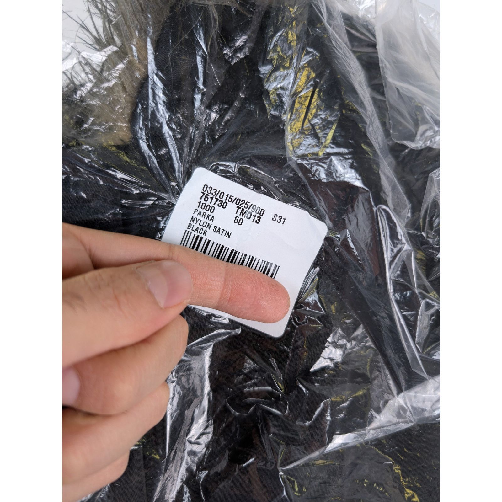 Balenciaga o1rshd1 Nylon Satin Parka Long Coat in Black Size US M / EU 48-50 / 2 - 22 Thumbnail