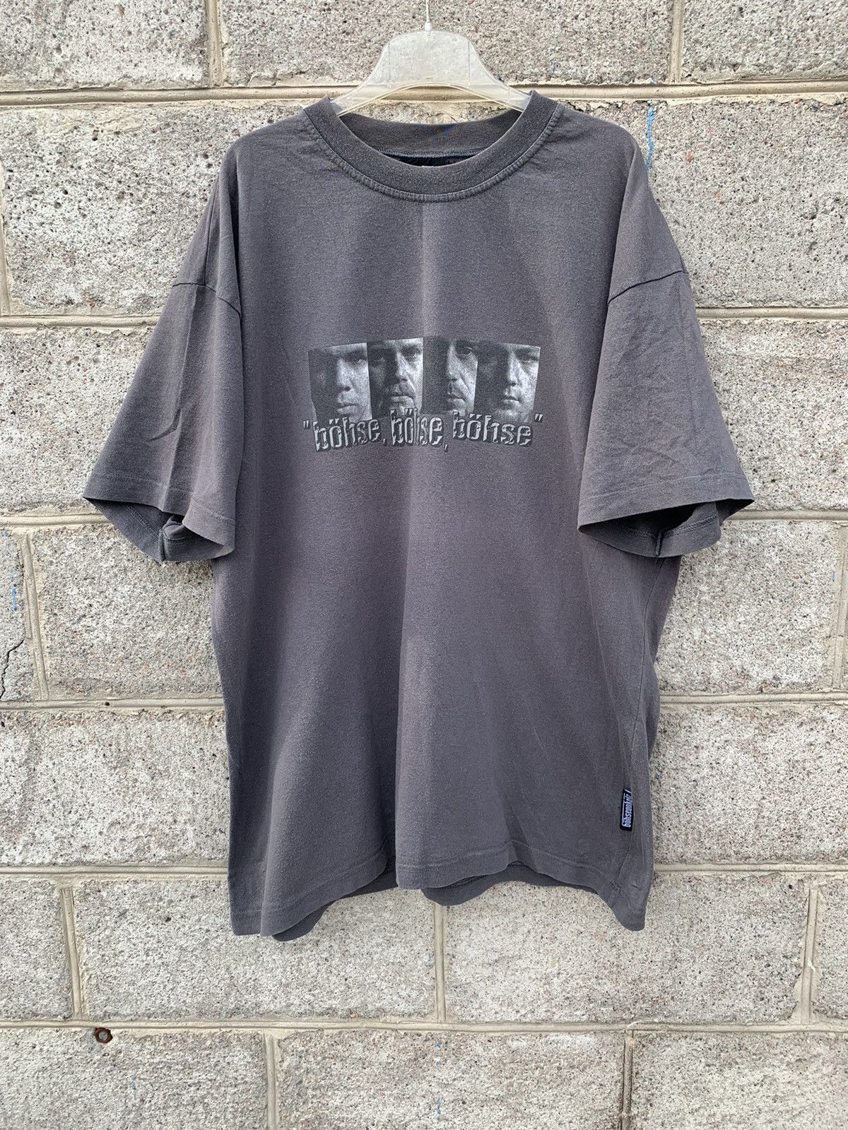 Vintage Bohse Onkelz Faded Grey T Shirt