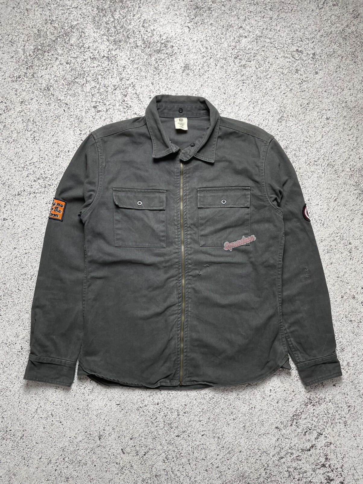 Bench 2000s Bench - Vespa Work Jacket Double Pocket Overshirt Size US L / EU 52-54 / 3 - 3 Thumbnail