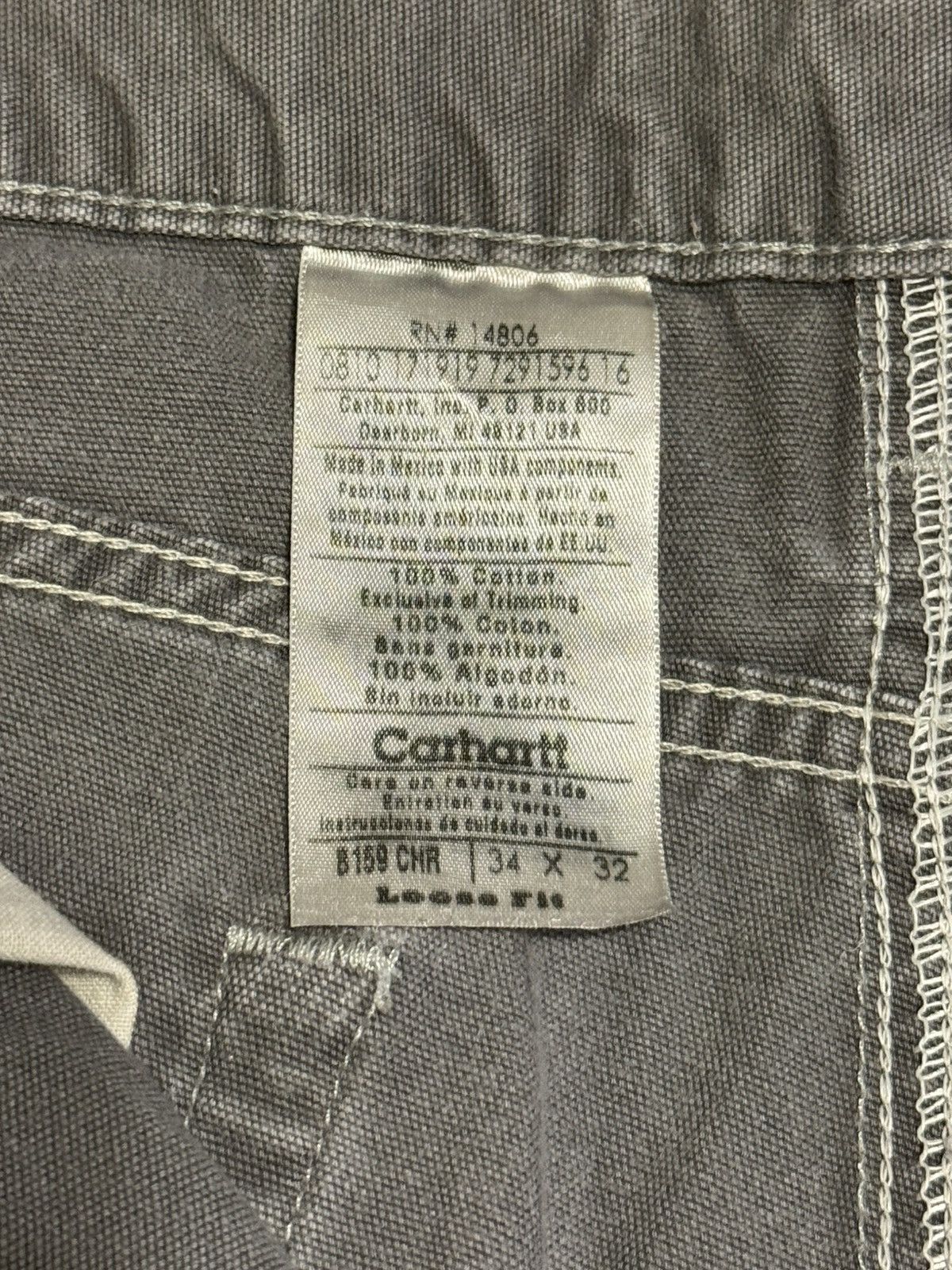 Carhartt Carhartt Pants Size US 34 / EU 50 - 2 Thumbnail
